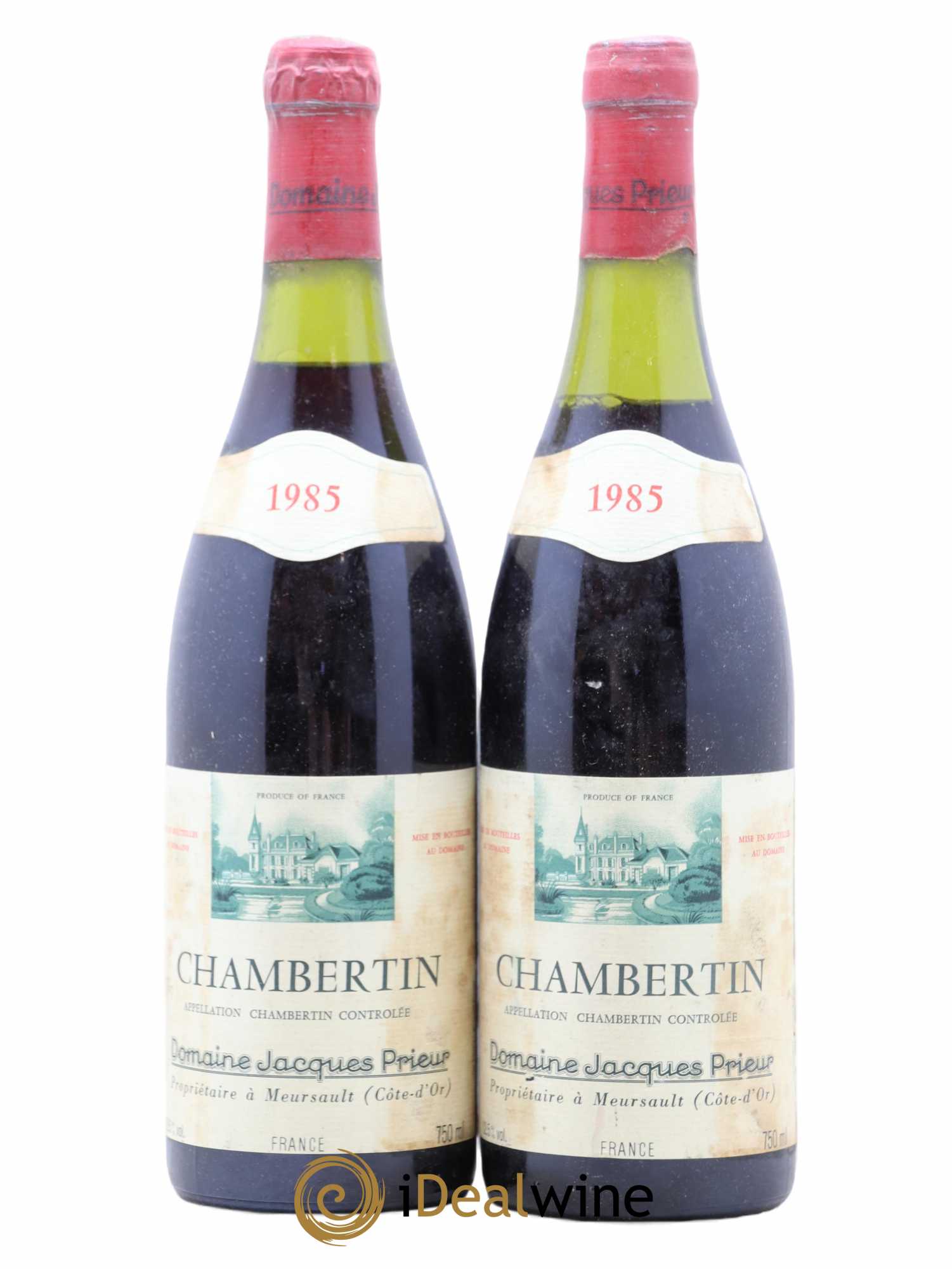 Chambertin Grand Cru Jacques Prieur (Domaine) 1985 - Lot de 2 bouteilles - 0