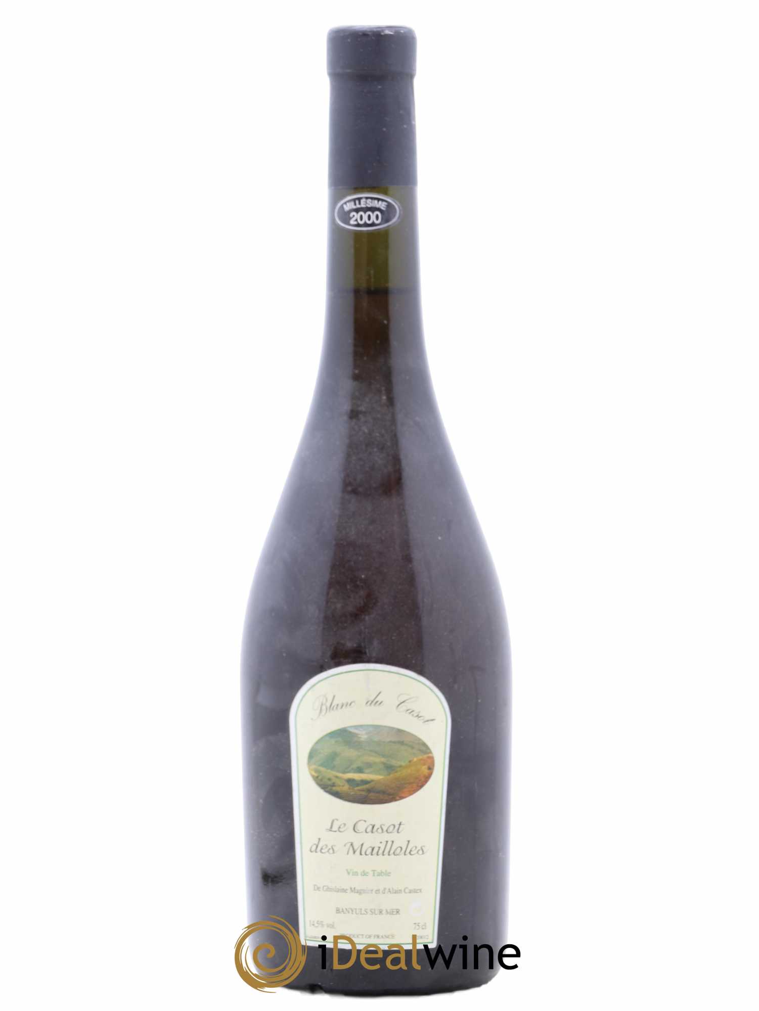Vin de France Blanc du Casot Le Casot des Mailloles 2000 - Lot de 1 bouteille - 0
