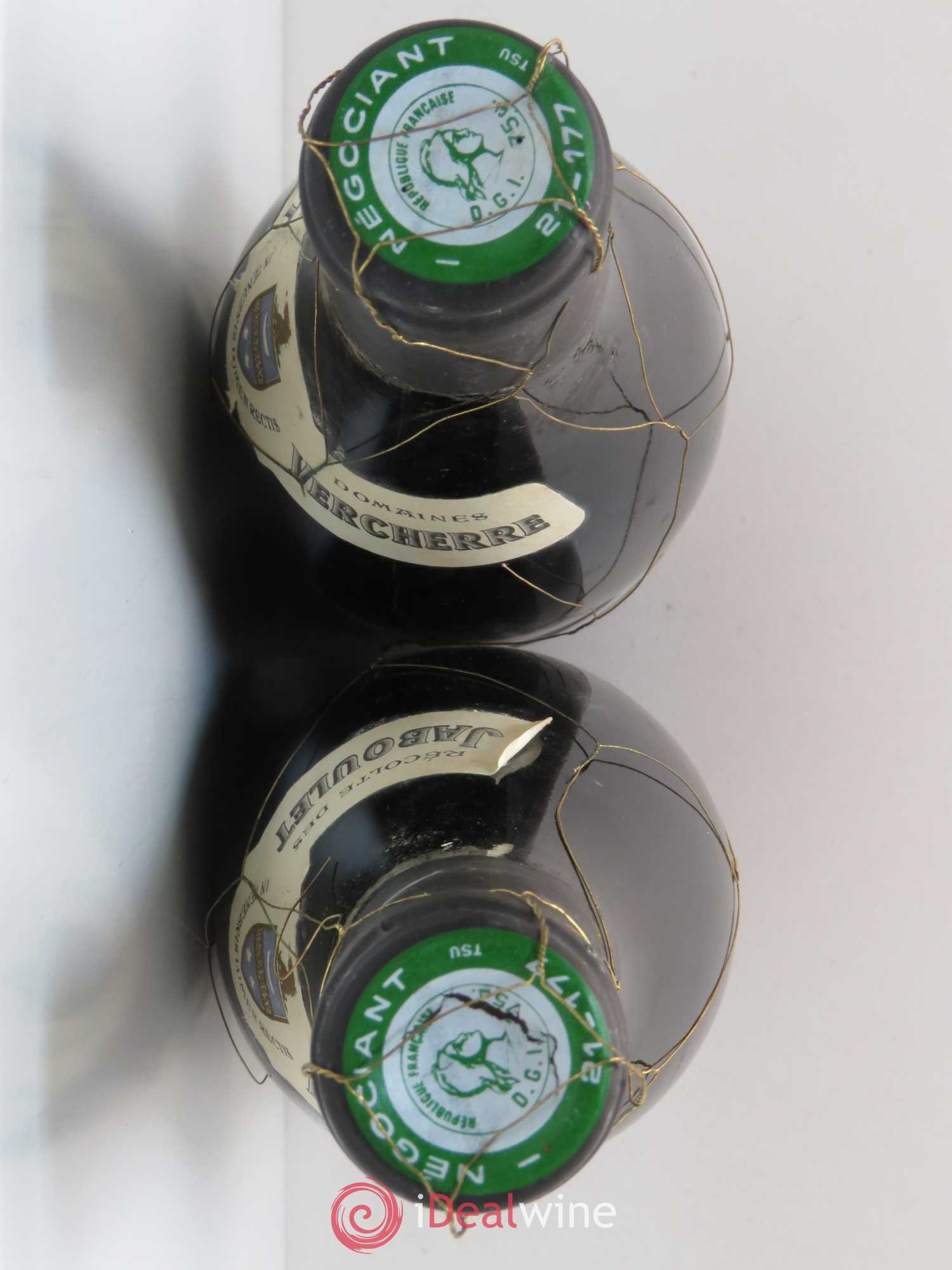 Beaune 1er Cru Clos de L'Ecu Jaboulet Vercherre 1985 - Posten von 2 Flaschen - 1