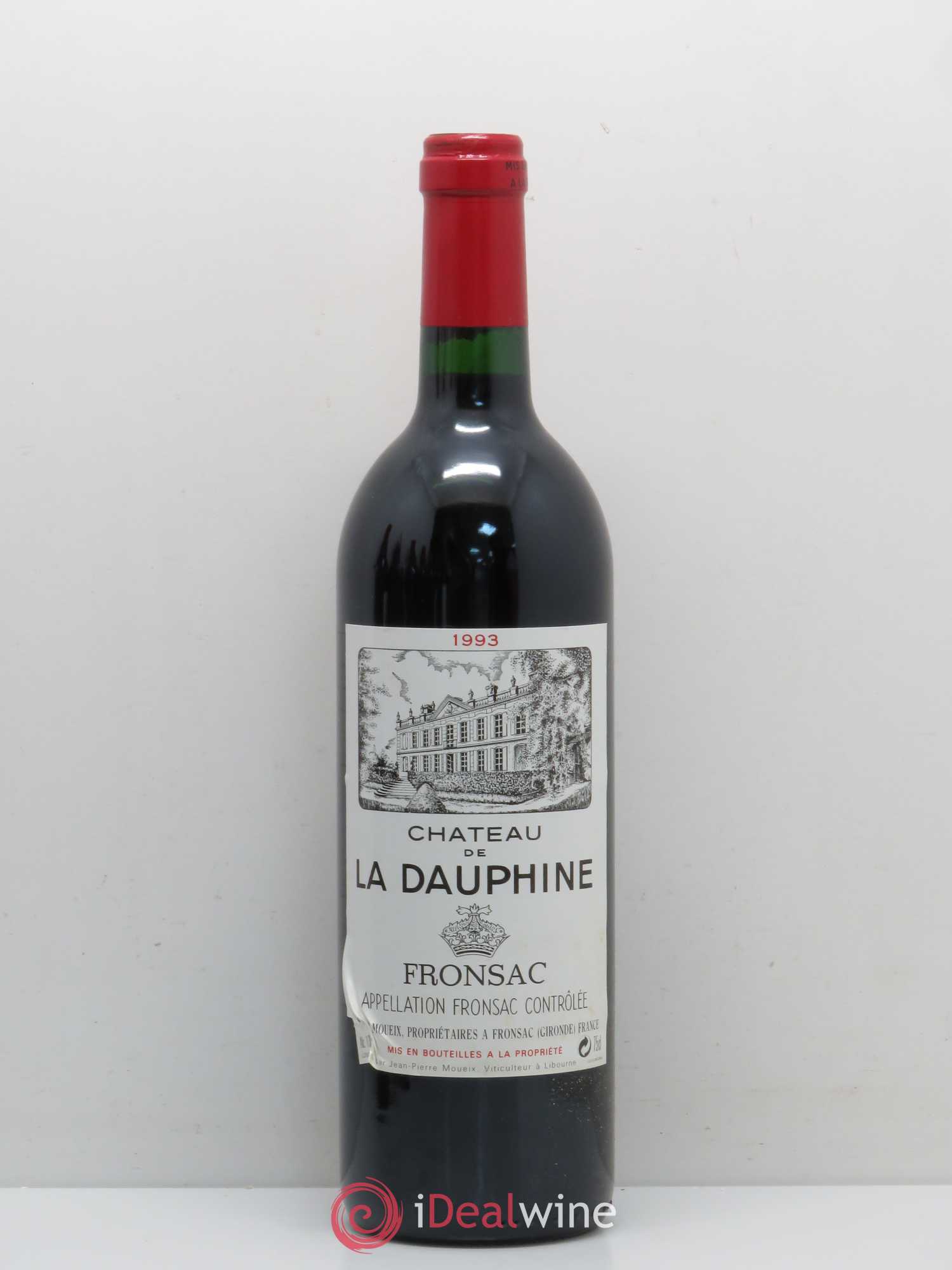 Fronsac Château La Dauphine 1993 - Posten von 1 Flasche - 0