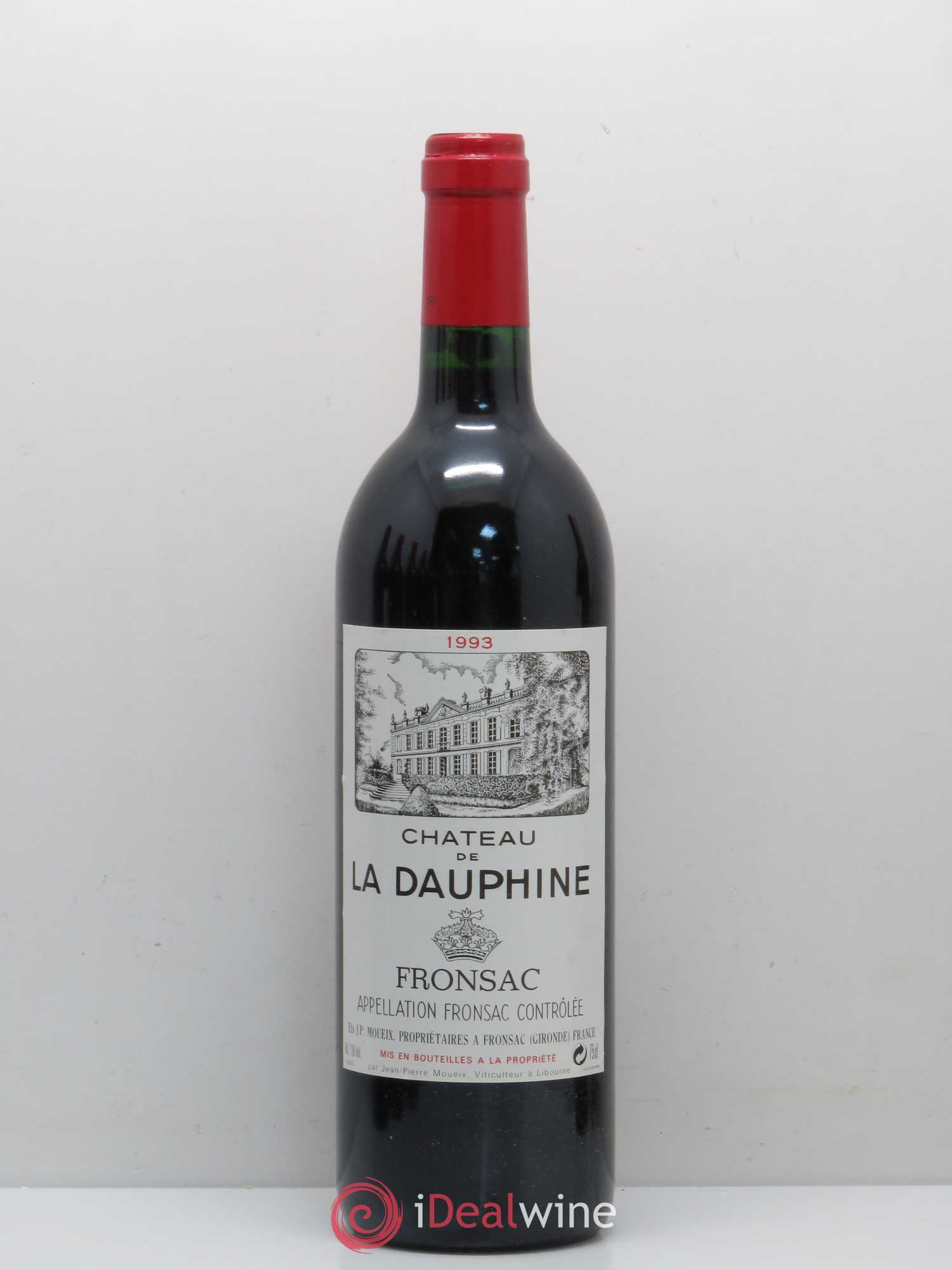 Fronsac Château La Dauphine 1993 - Posten von 1 Flasche - 0