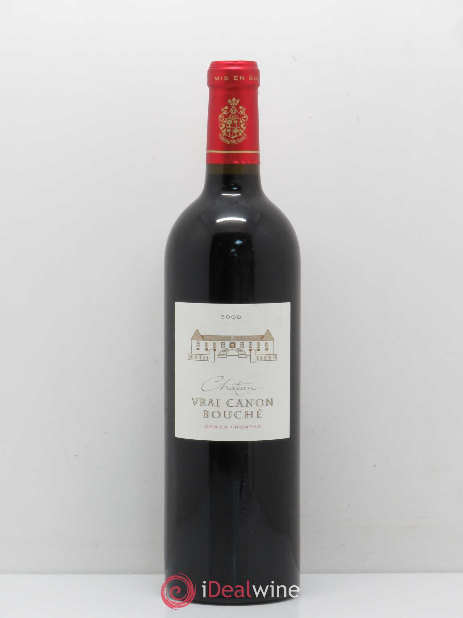 Canon-Fronsac Château Vrai Canon Bouché 2008 - Lot de 1 bouteille - 0