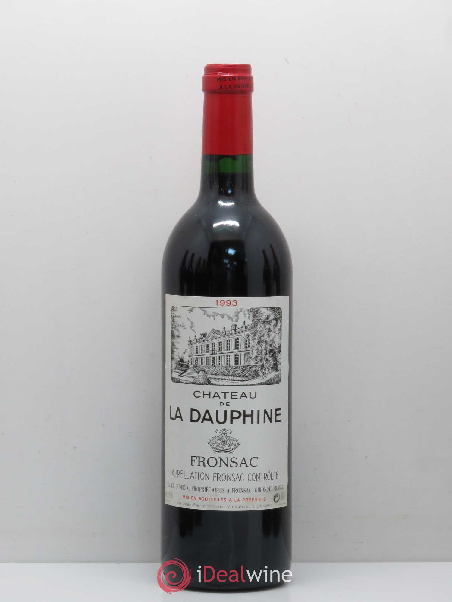 Fronsac Château La Dauphine 1993 - Posten von 1 Flasche - 0
