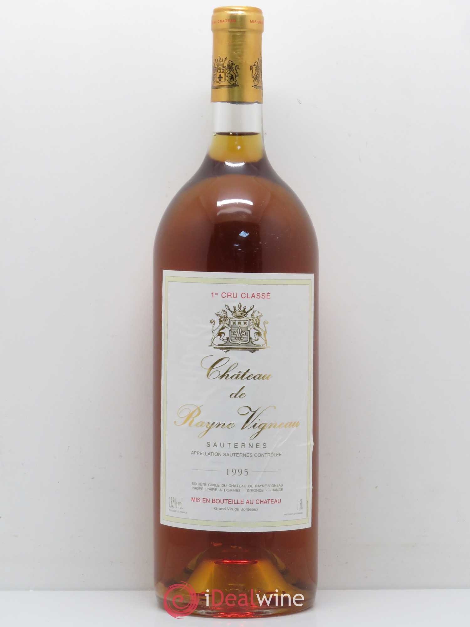 Château de Rayne Vigneau 1er Grand Cru Classé 1995 - Lotto di 1 magnum - 0