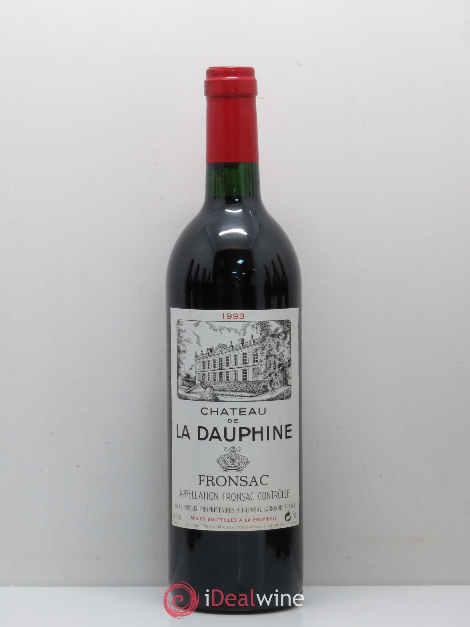Fronsac Château La Dauphine 1993 - Posten von 1 Flasche - 0