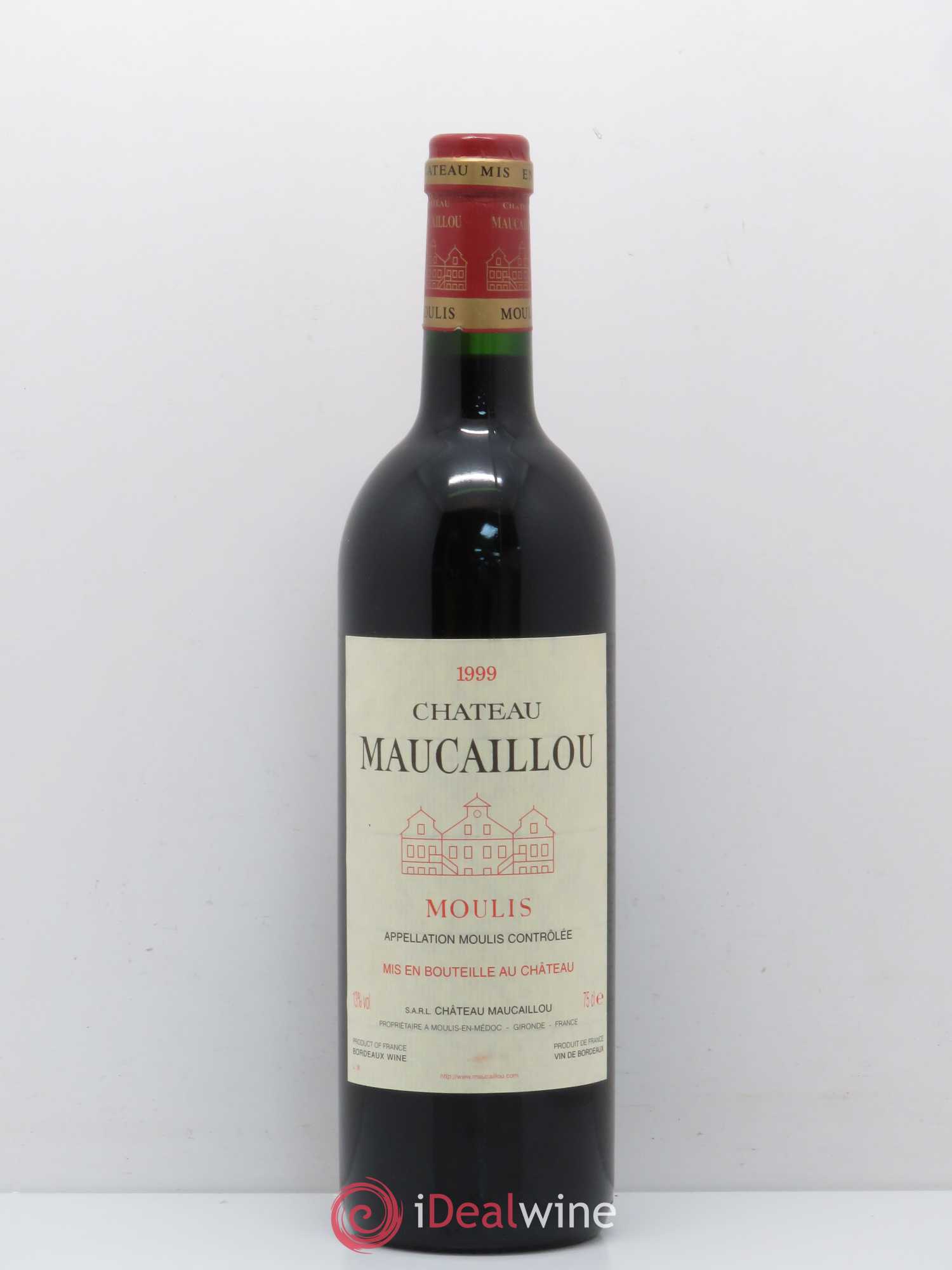 Château Maucaillou 1999 - Lot de 1 bouteille - 0