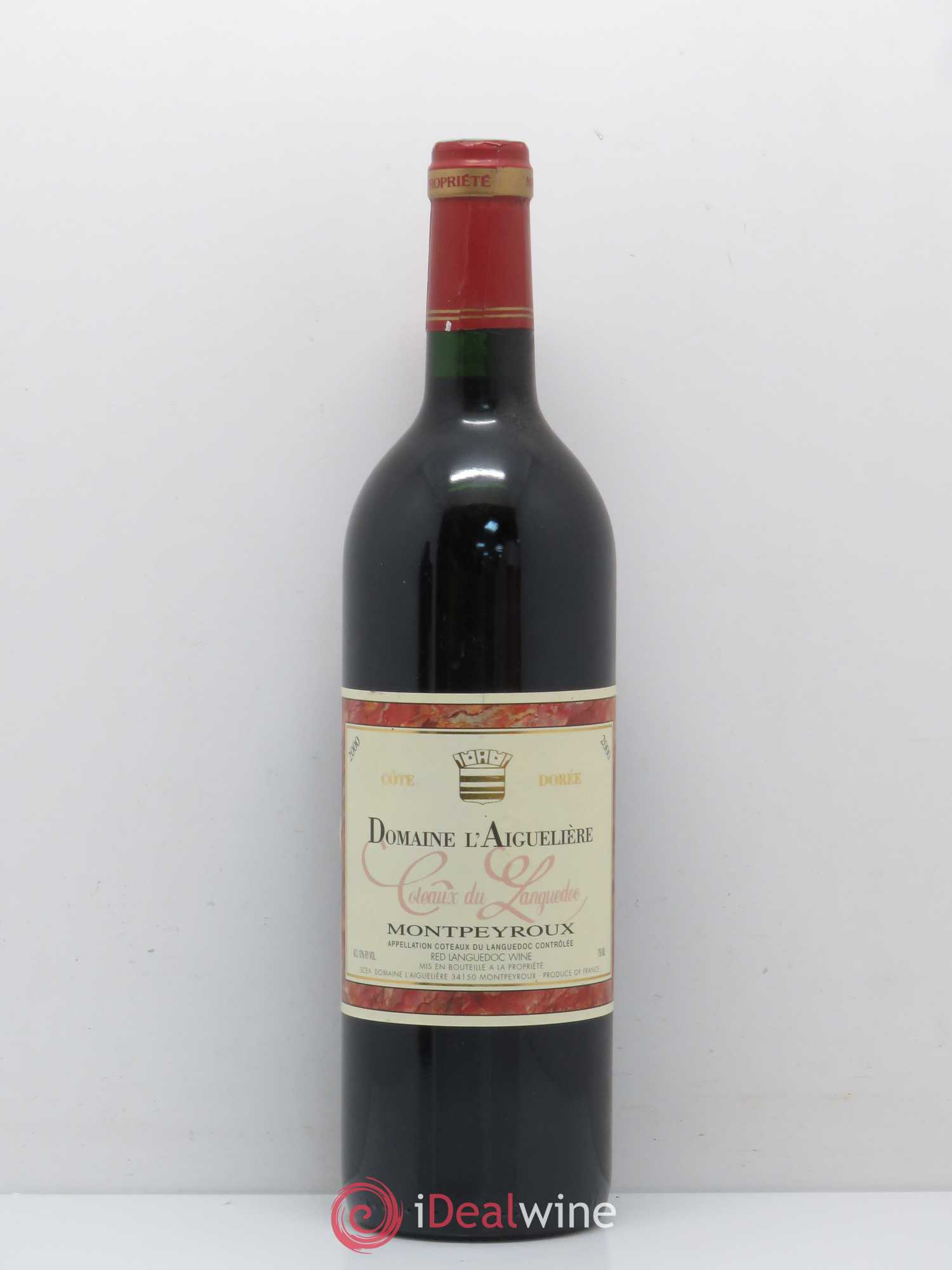 Coteaux du Languedoc Cote dorée Montpeyroux Domaine de l'Aiguelière 2000 - Posten von 1 Flasche - 0