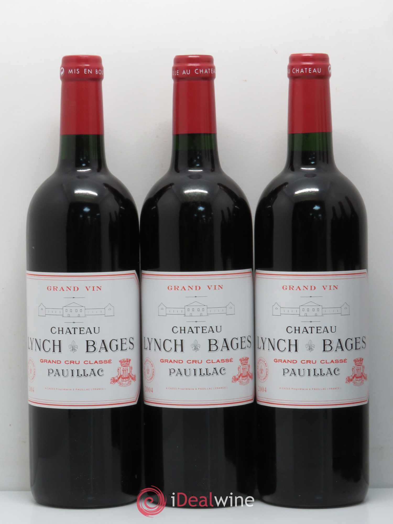 Château Lynch Bages 5ème Grand Cru Classé 2004 - Lot de 6 bouteilles - 1