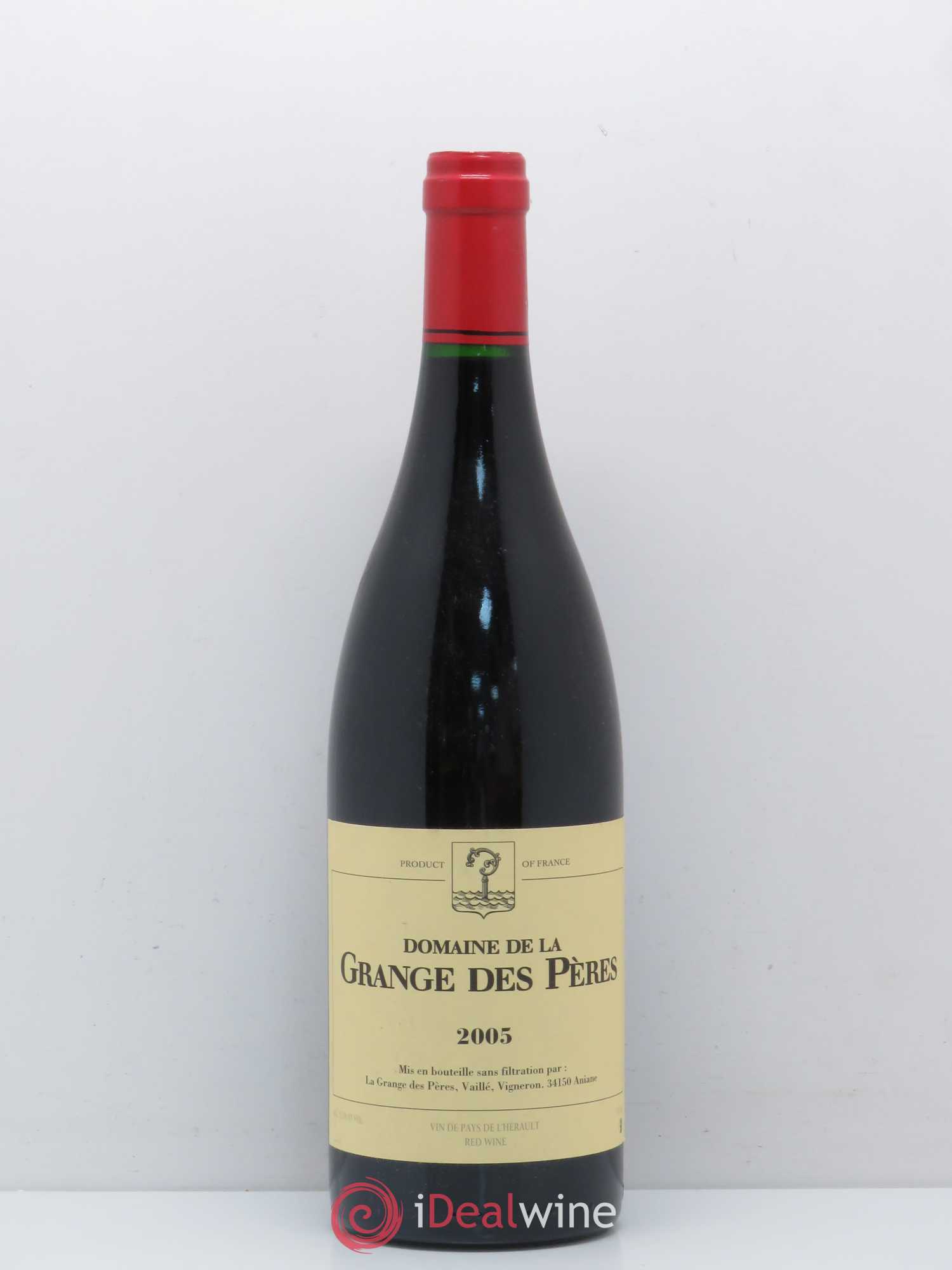 Pays d'Hérault Grange des Pères Laurent Vaillé 2005 - Lot de 1 bouteille - 0