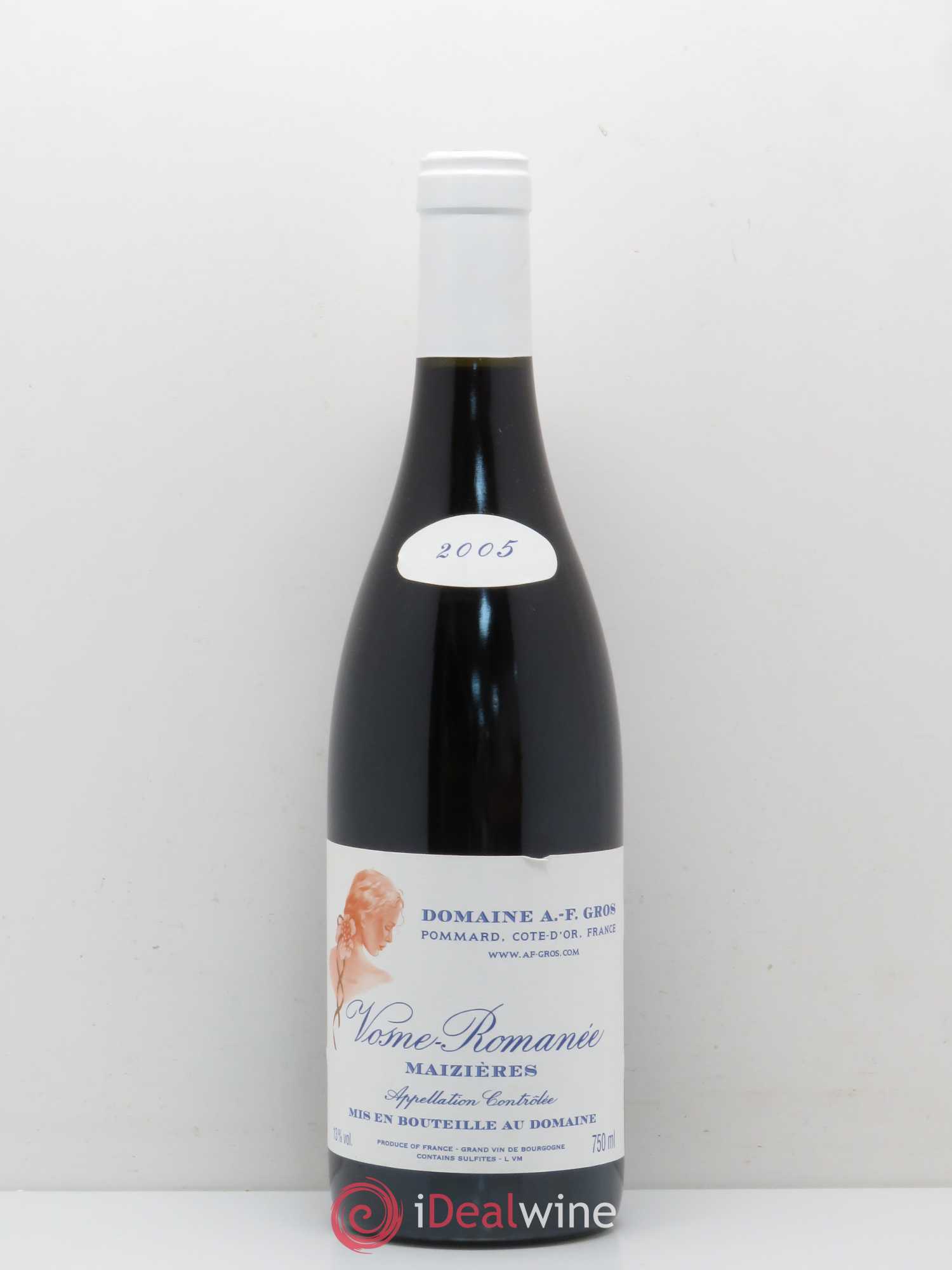 Vosne-Romanée Maizières A.-F. Gros 2005 - Lot de 1 bouteille - 0