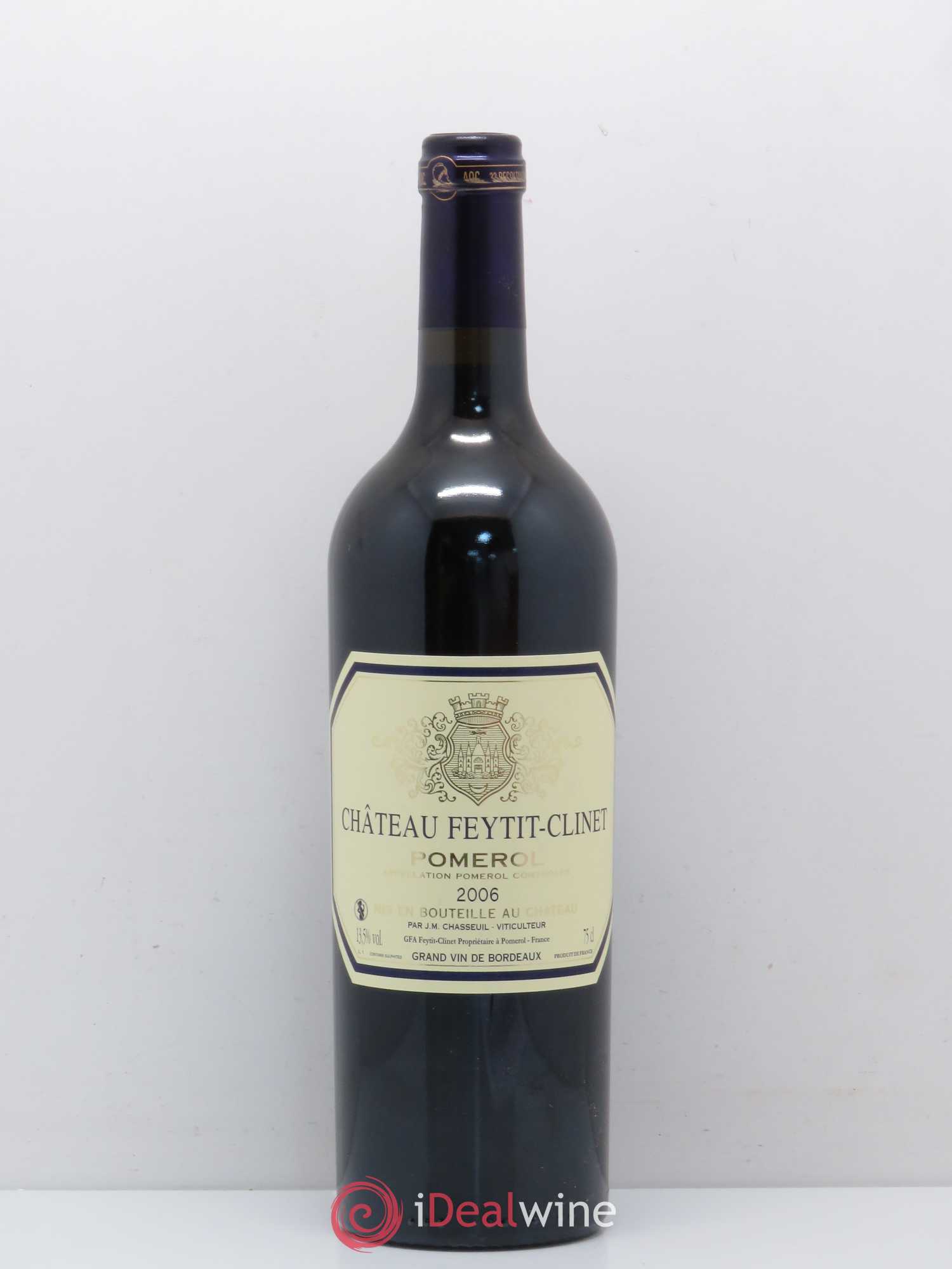 Château Feytit-Clinet 2006 - Lot de 1 bouteille - 0