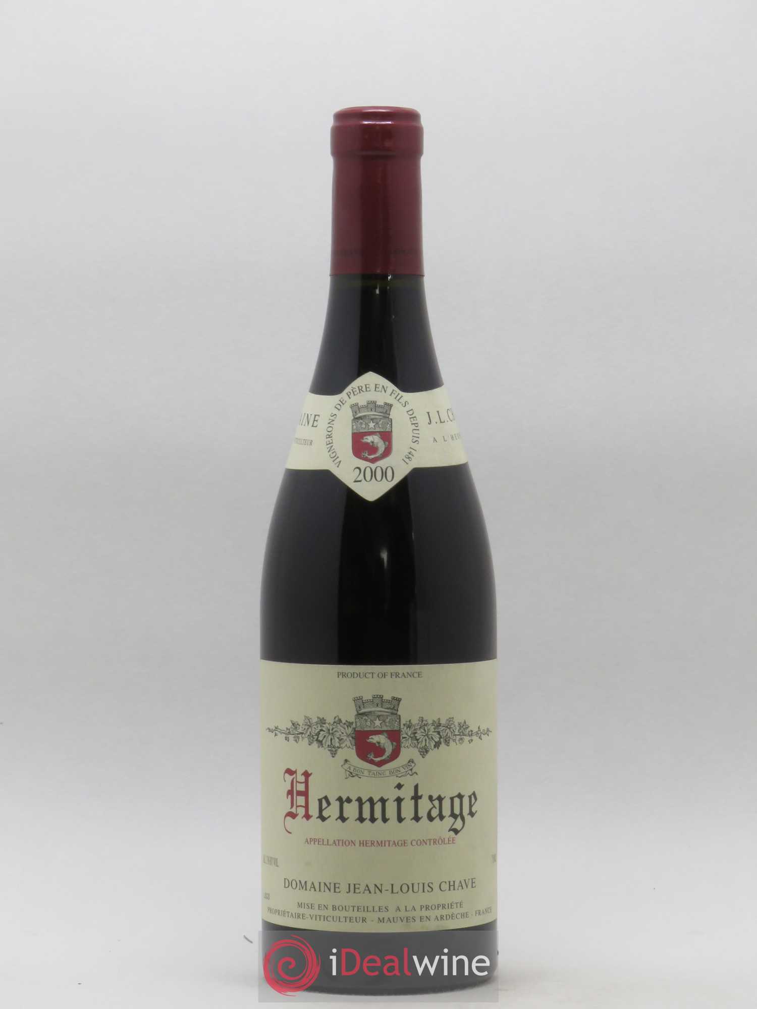 Hermitage Jean-Louis Chave 2000 - Lot de 1 bouteille - 0