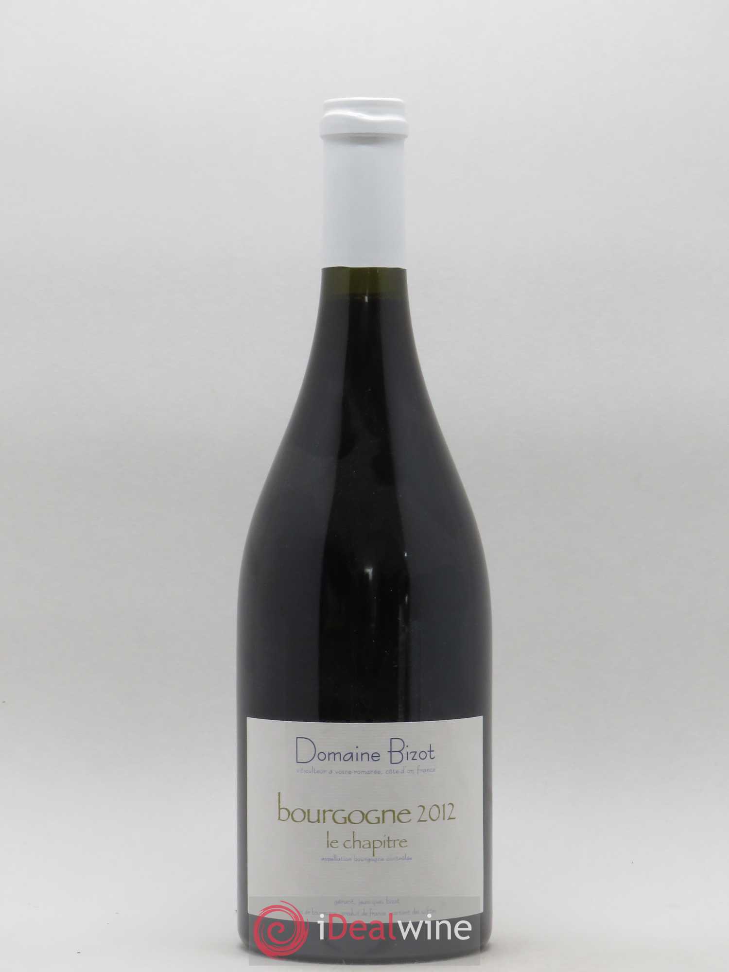 Bourgogne Le Chapitre Bizot (Domaine) 2012 - Lot de 1 bouteille - 0