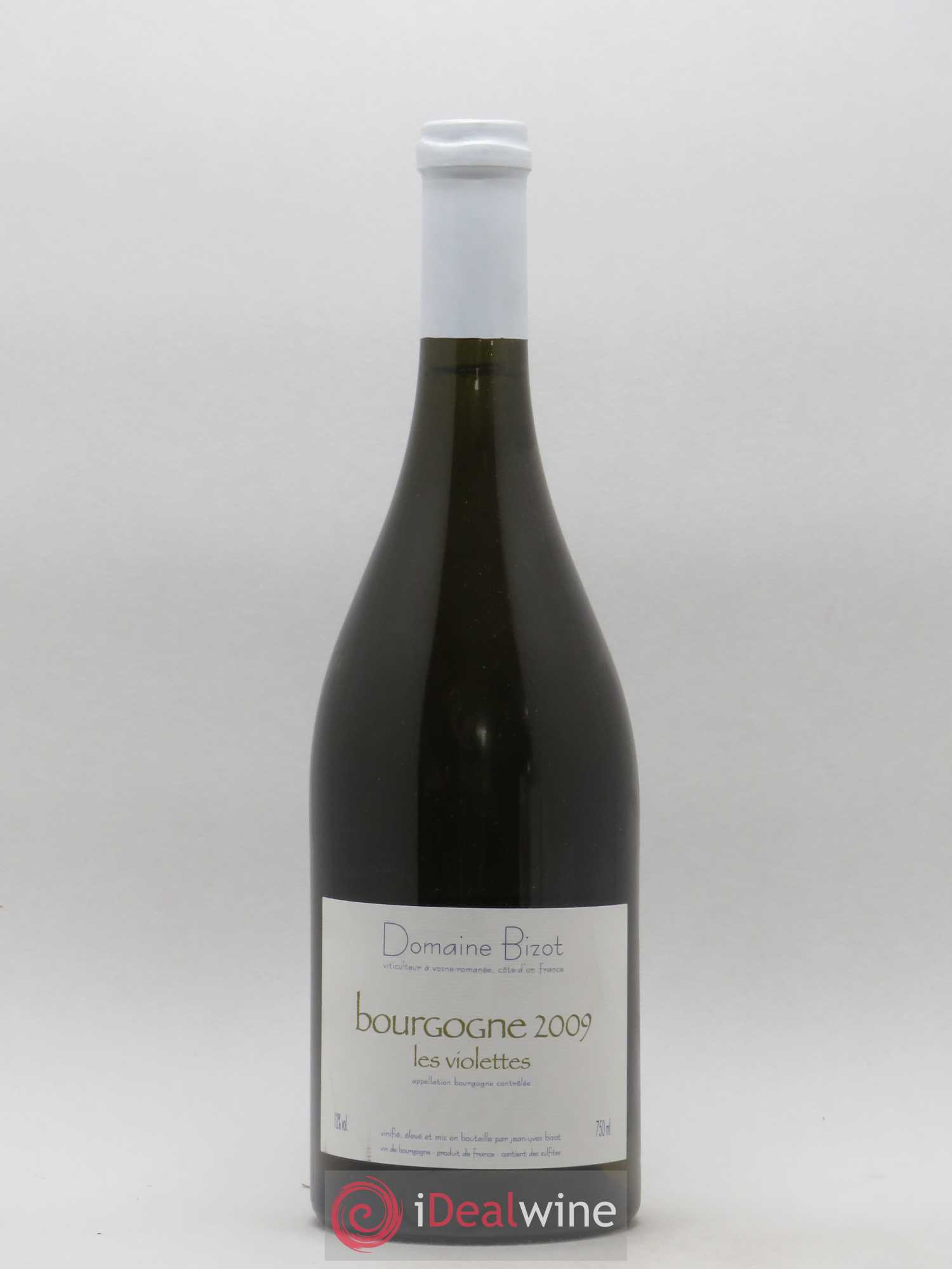 Bourgogne Les Violettes Bizot (Domaine) 2009 - Lot de 1 bouteille - 0