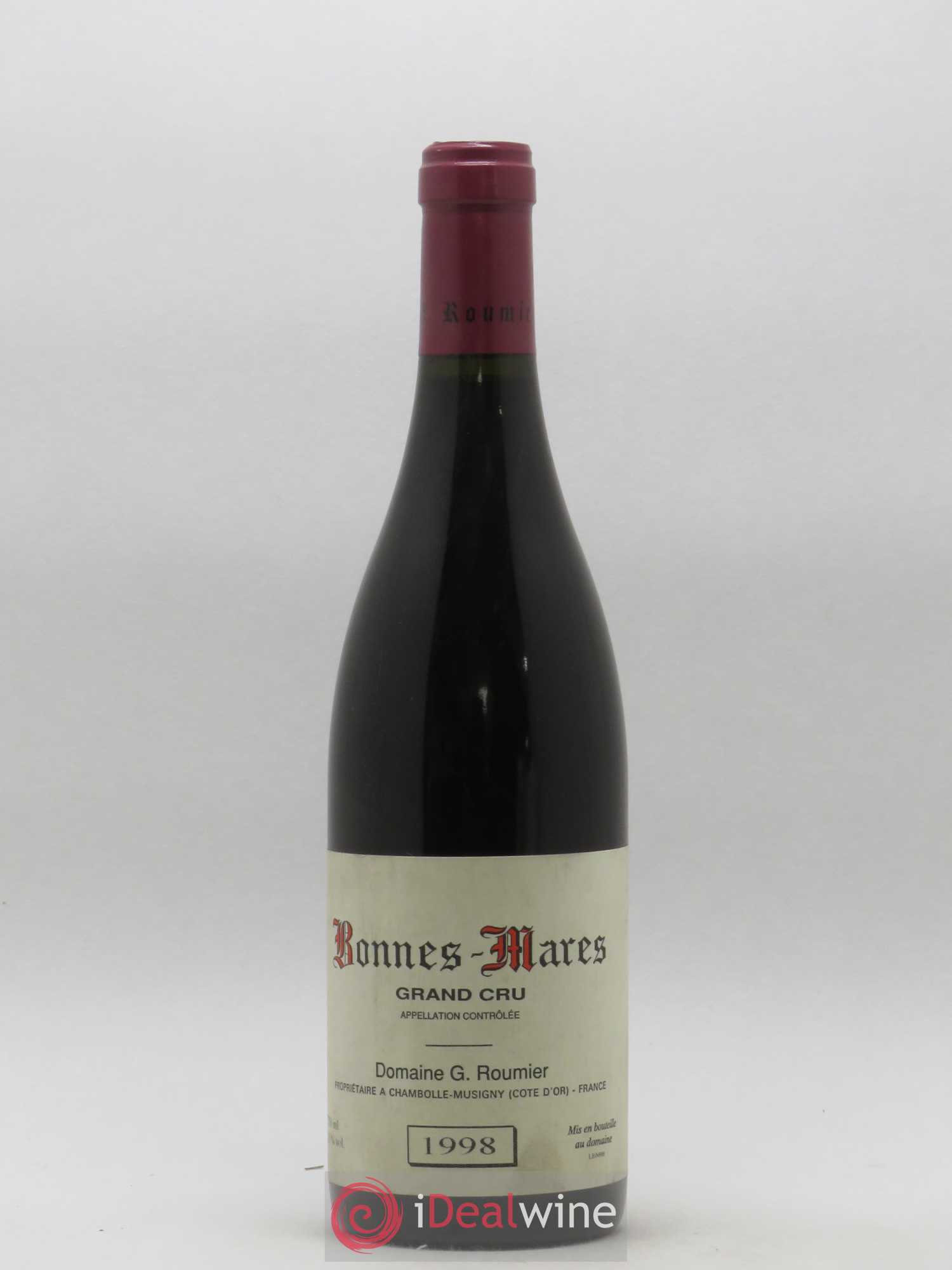 Bonnes-Mares Grand Cru Georges Roumier (Domaine) 1998 - Lot de 1 bouteille - 0