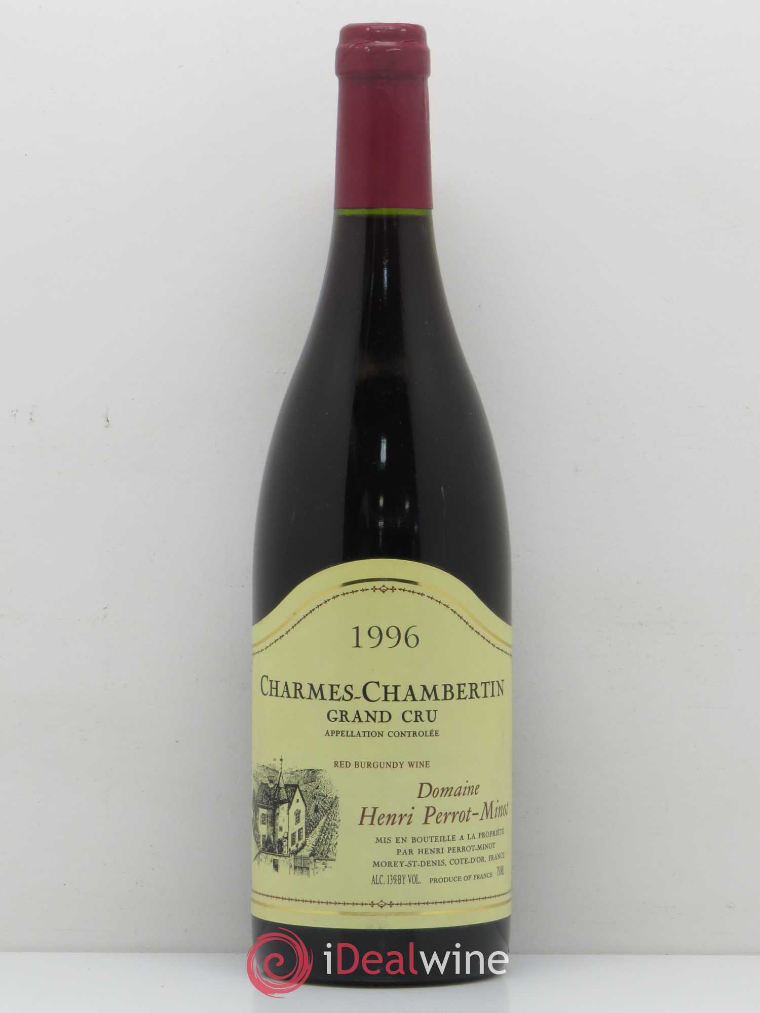 Charmes-Chambertin Grand Cru Perrot Minot 1996 - Lot de 1 bouteille - 0