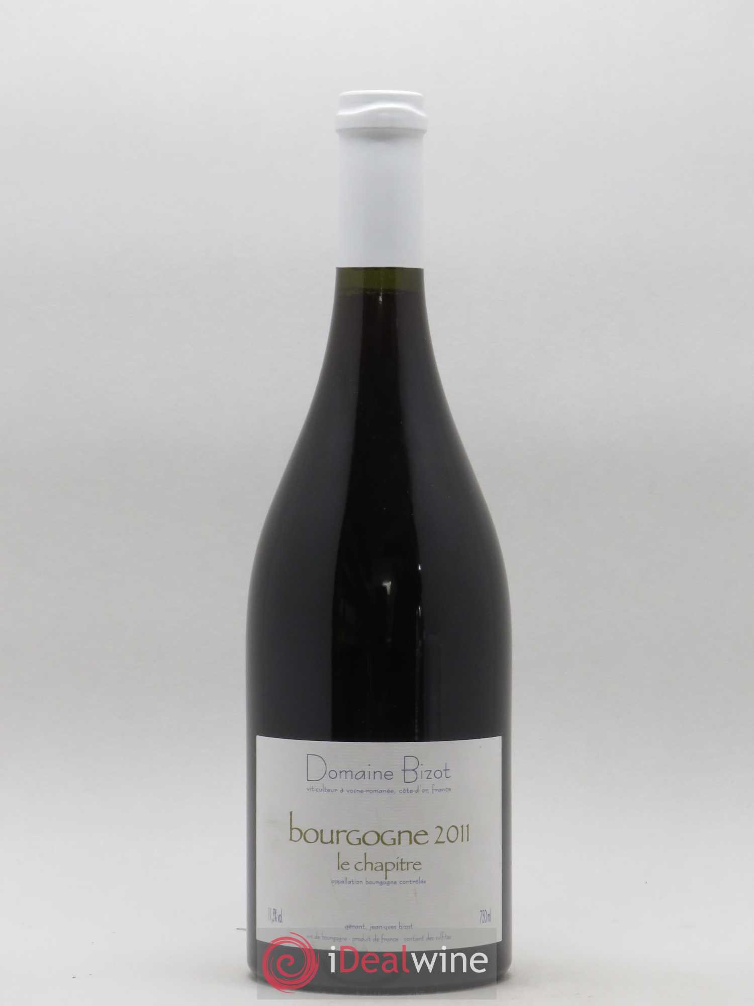 Bourgogne Le Chapitre Bizot (Domaine) 2011 - Lot de 1 bouteille - 0