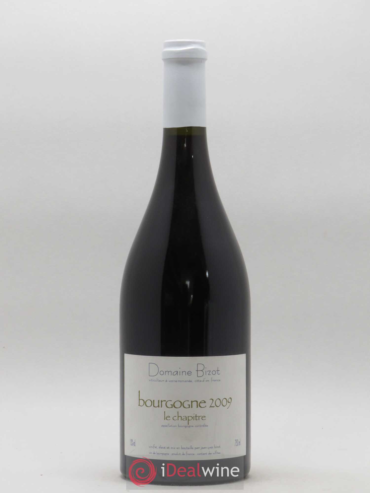 Bourgogne Le Chapitre Bizot (Domaine) 2009 - Lot de 1 bouteille - 0
