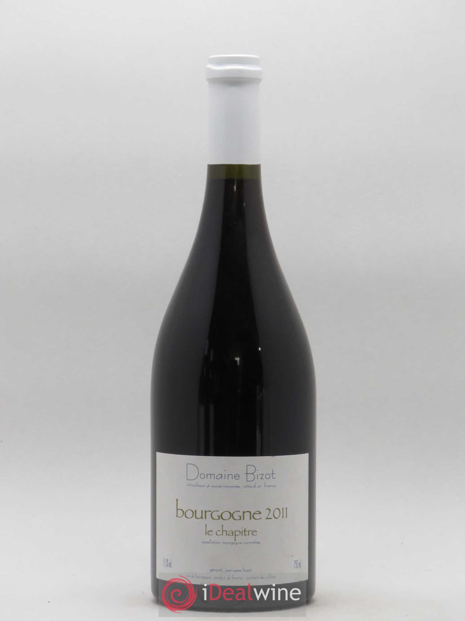 Bourgogne Le Chapitre Bizot (Domaine) 2011 - Lot de 1 bouteille - 0