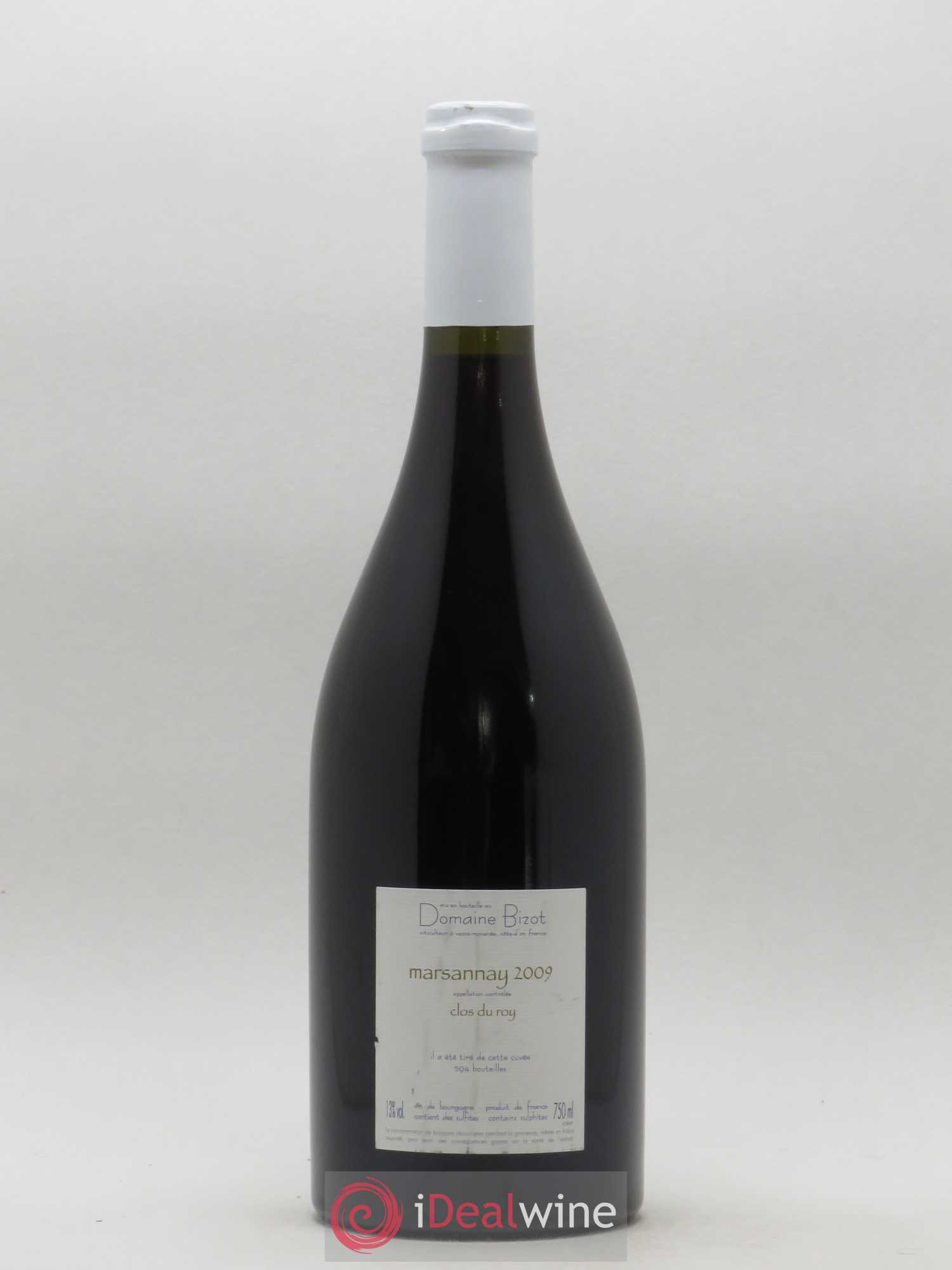 Marsannay Clos du Roy Bizot (Domaine) 2009 - Lot de 1 bouteille - 1