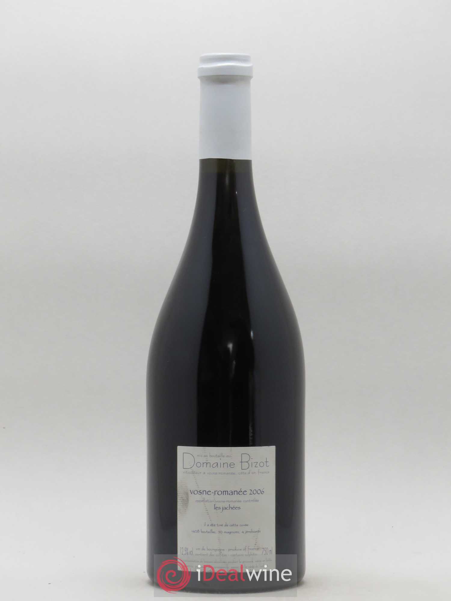 Vosne-Romanée Les Jachées Bizot (Domaine) 2006 - Lot de 1 bouteille - 1