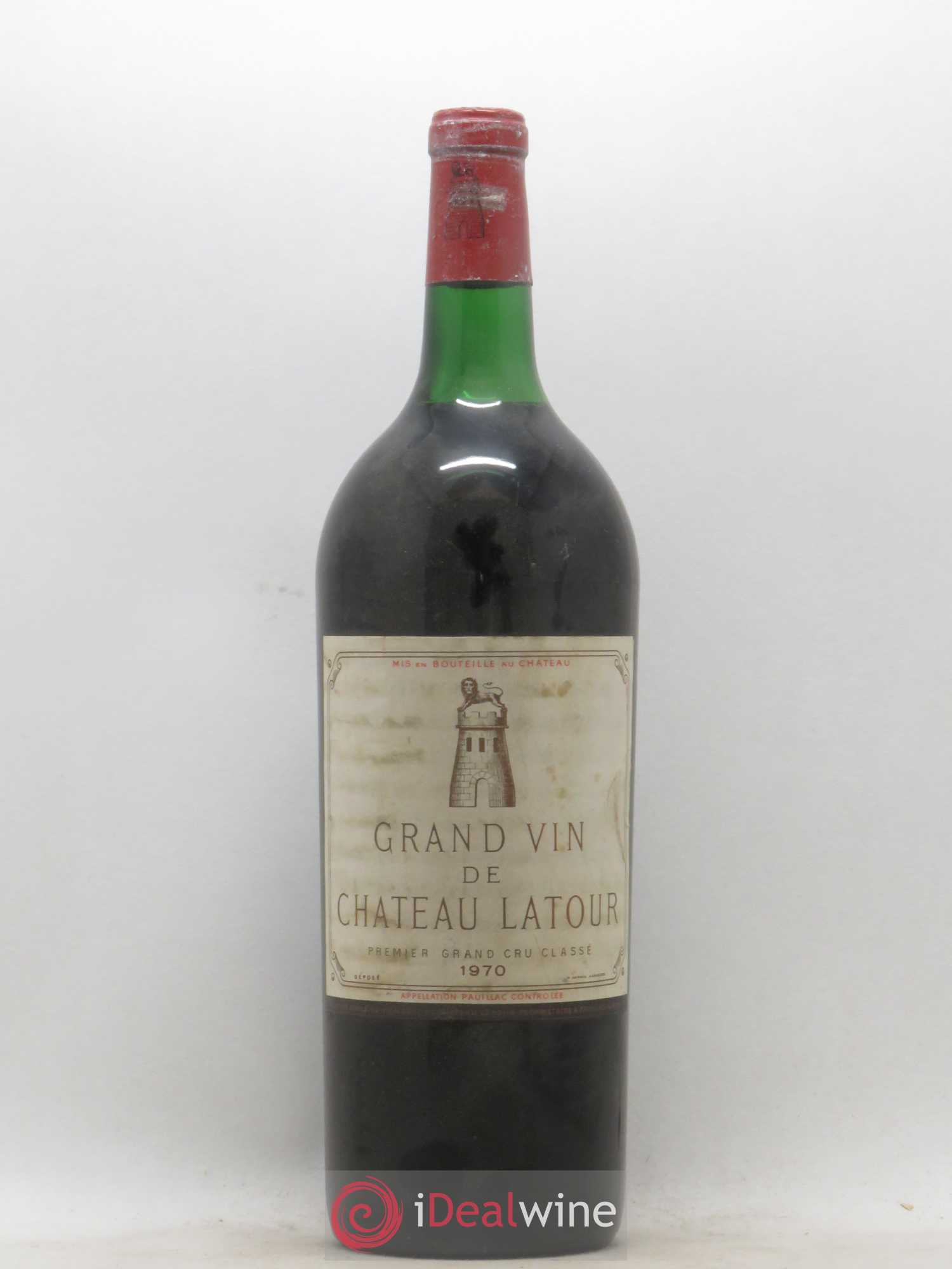 Château Latour 1er Grand Cru Classé 1970 - Lot de 1 magnum - 0