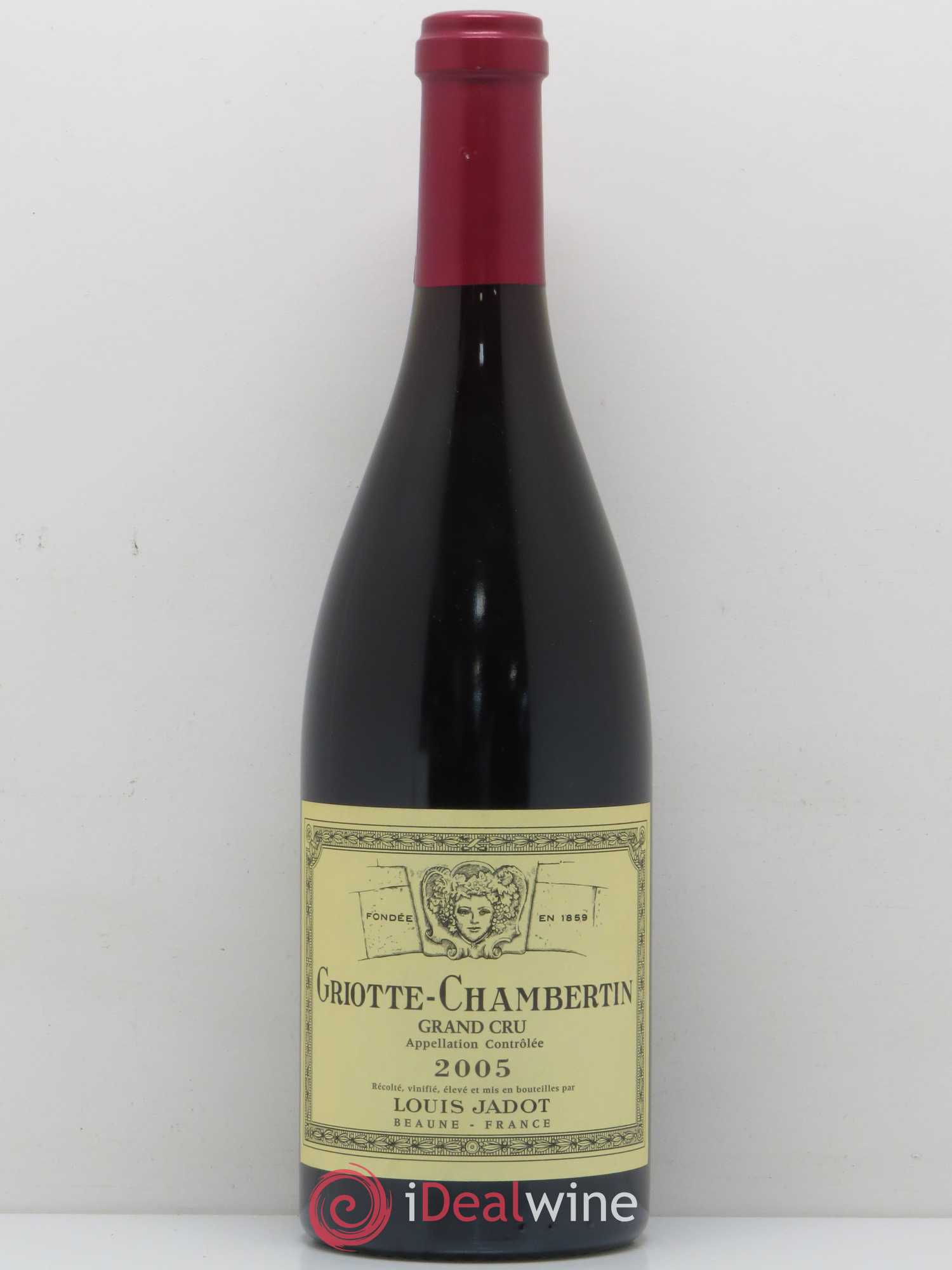 Griotte-Chambertin Grand Cru Maison Louis Jadot 2005 - Lot de 1 bouteille - 0