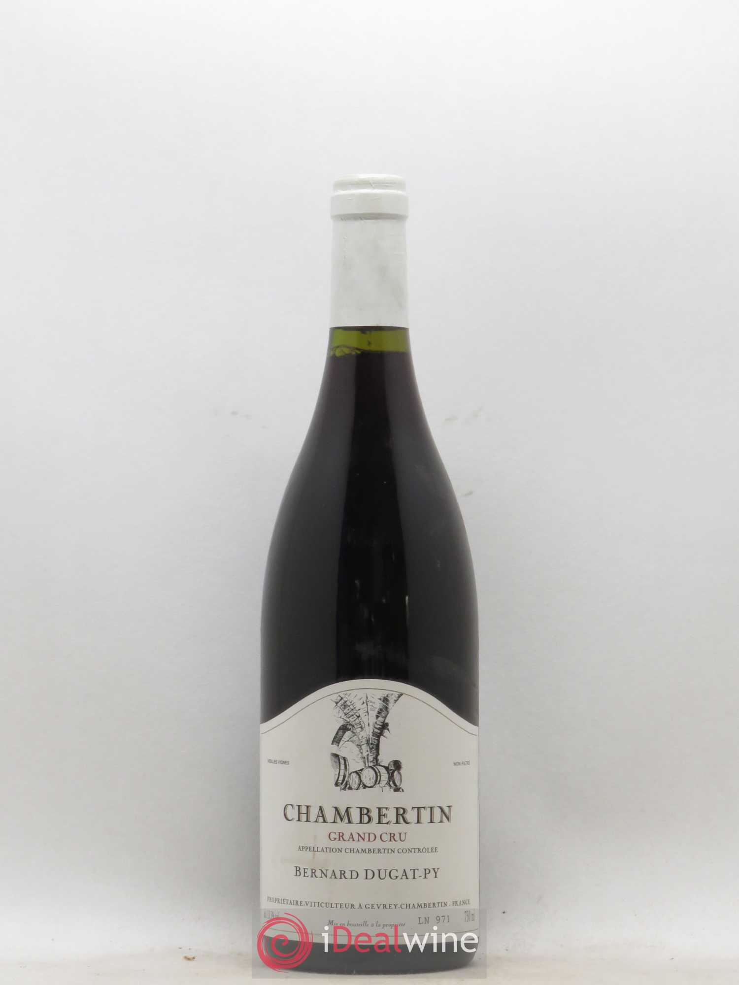 Chambertin Grand Cru Vieilles Vignes Dugat-Py 1997 - Lot de 1 bouteille - 0
