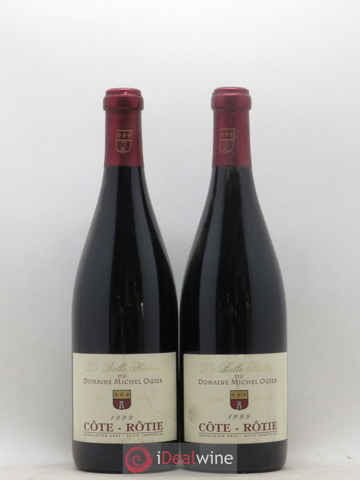 Côte-Rôtie La Belle Hélène Stéphane Ogier 1999 - Lot de 2 bouteilles - 0