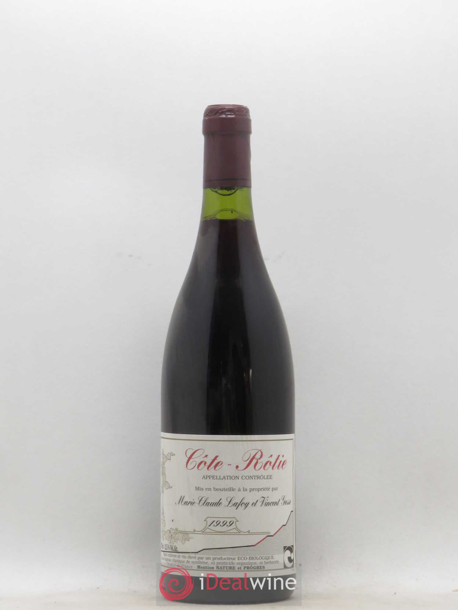 Côte-Rôtie Lafoy et Gasse 1999 - Posten von 1 Flasche - 0