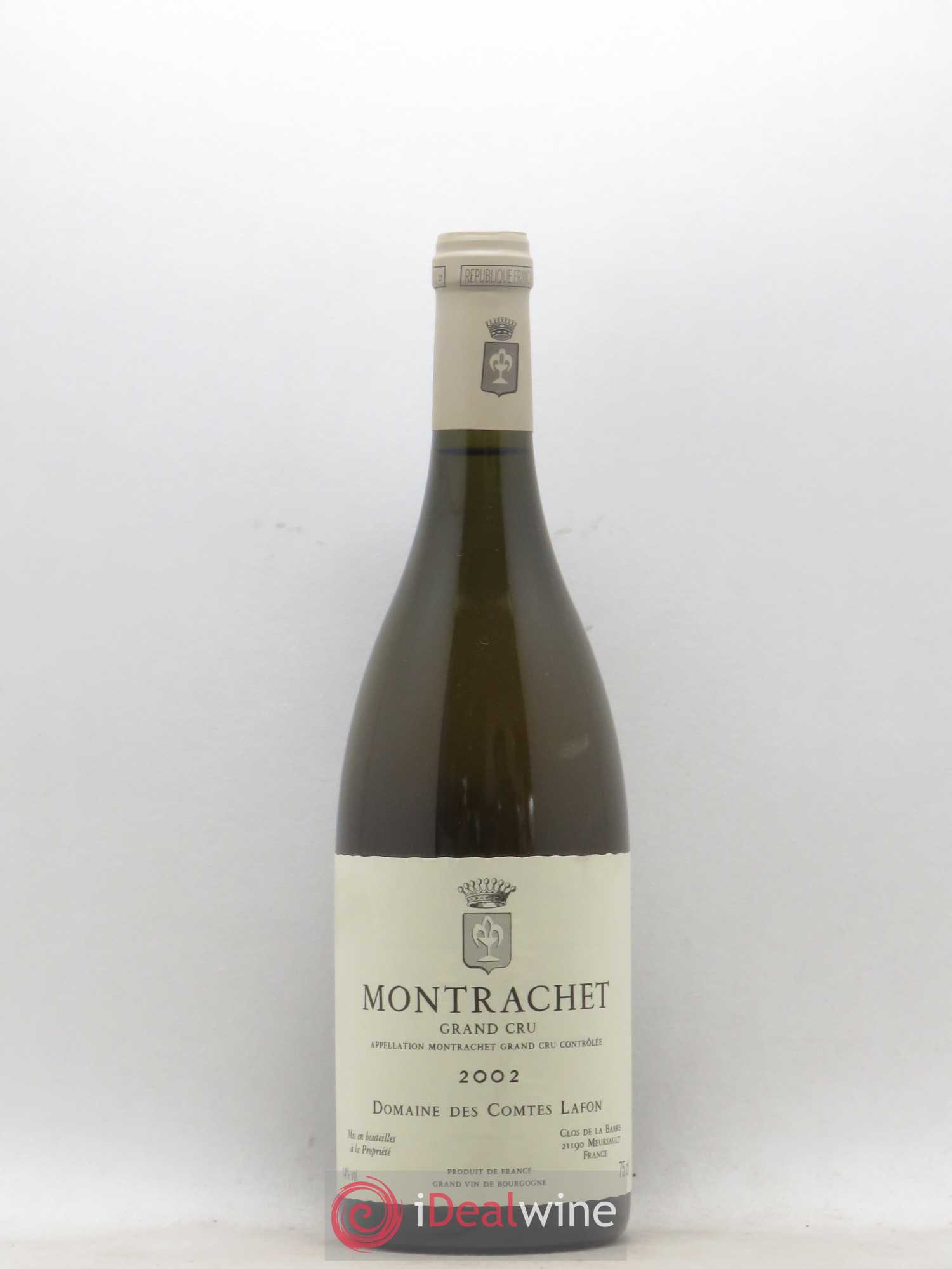 Montrachet Grand Cru Comtes Lafon (Domaine des) 2002 - Lot de 1 bouteille - 0