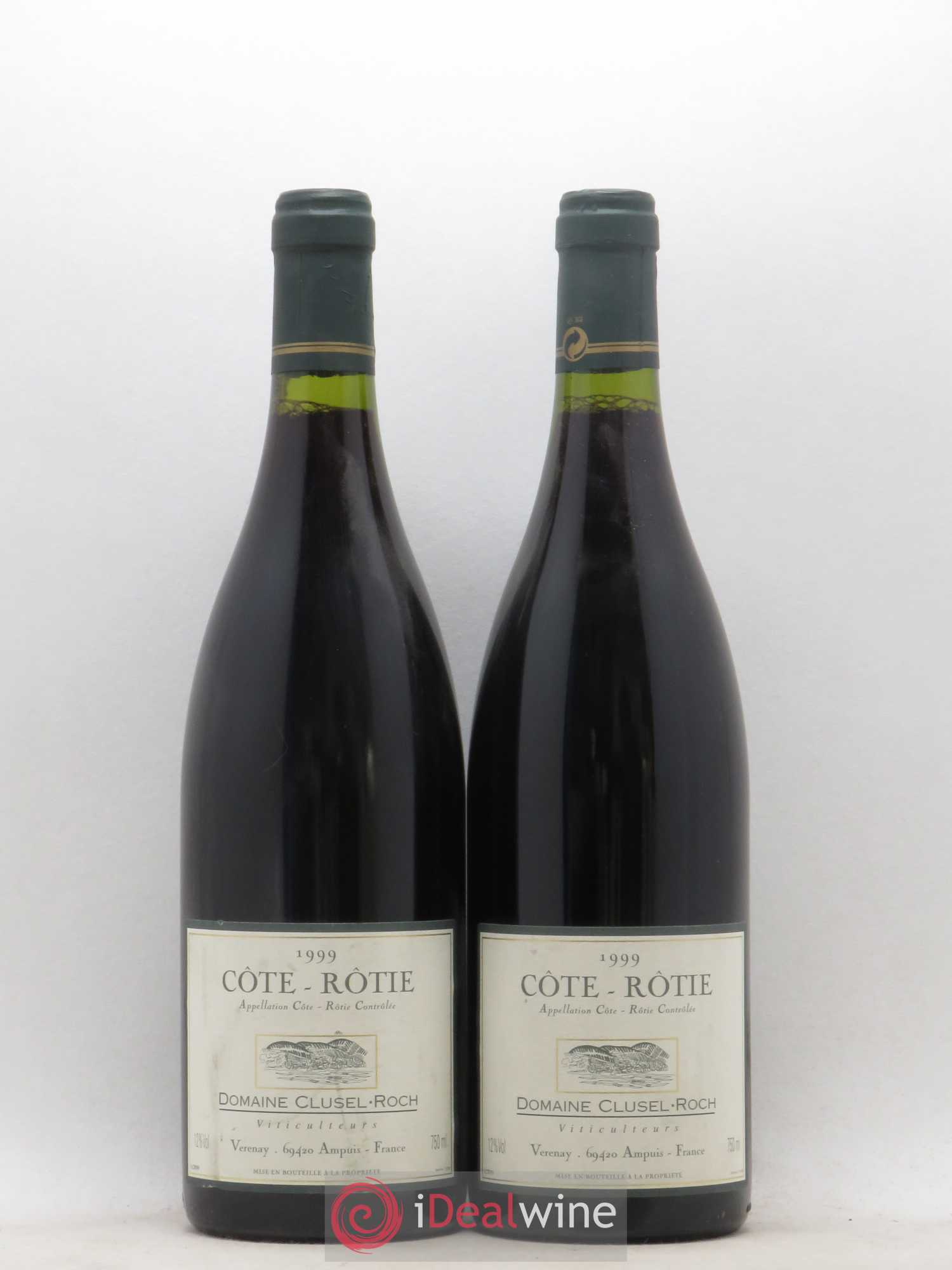 Côte-Rôtie Clusel-Roch 1999 - Lot de 2 bouteilles - 0