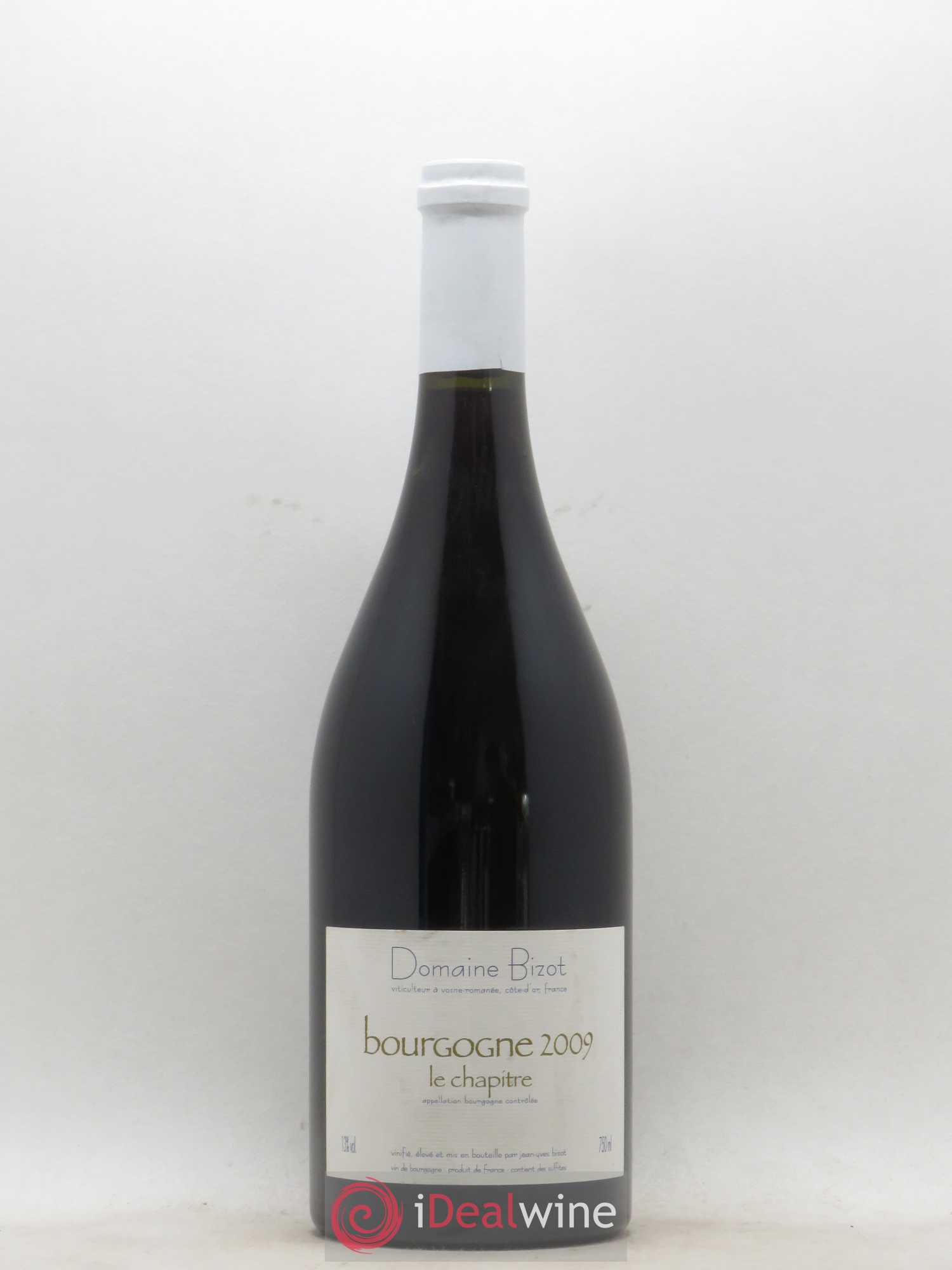 Bourgogne Le Chapitre Bizot (Domaine) 2009 - Lot de 1 bouteille - 0