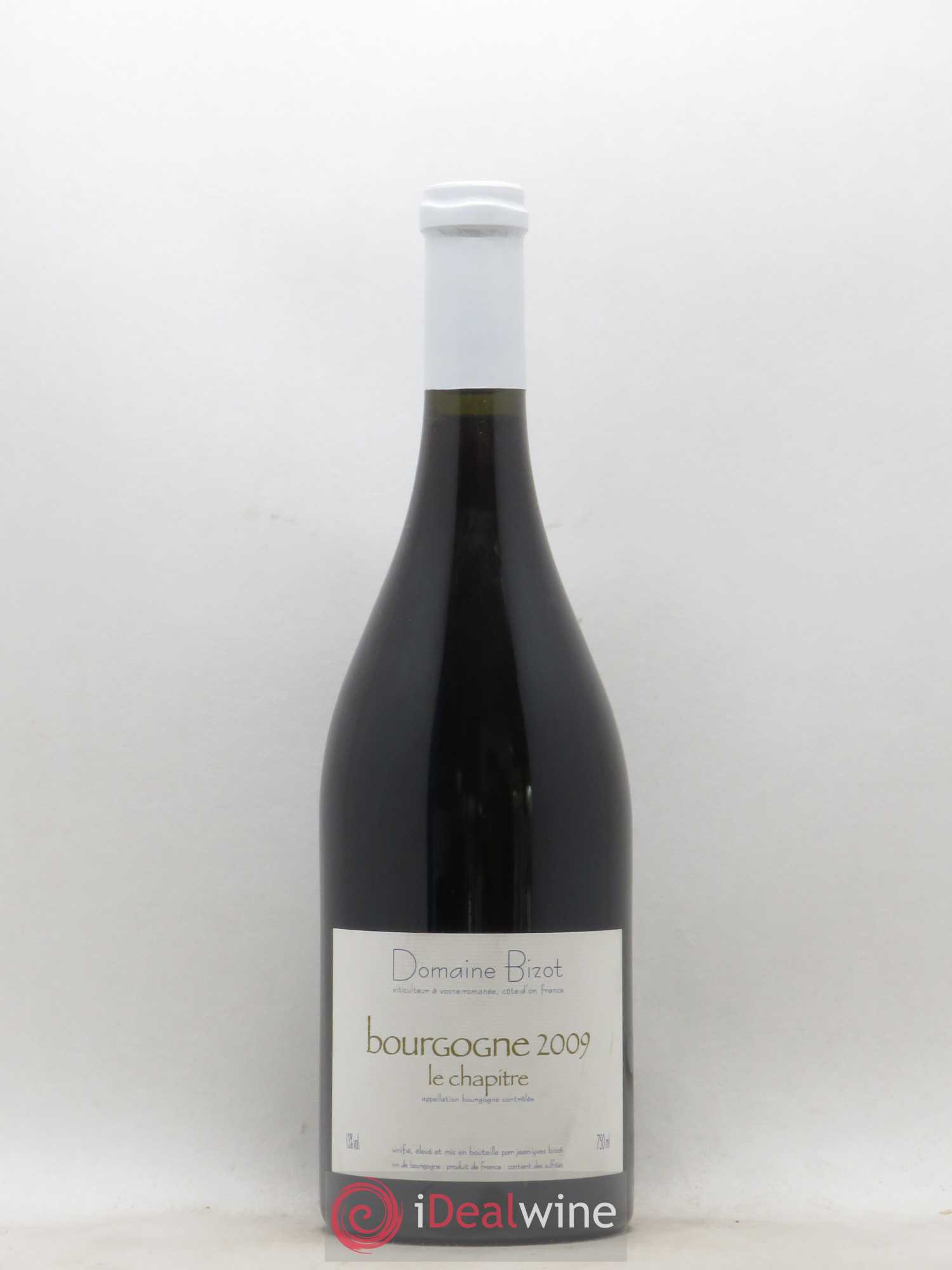 Bourgogne Le Chapitre Bizot (Domaine) 2009 - Lot de 1 bouteille - 0