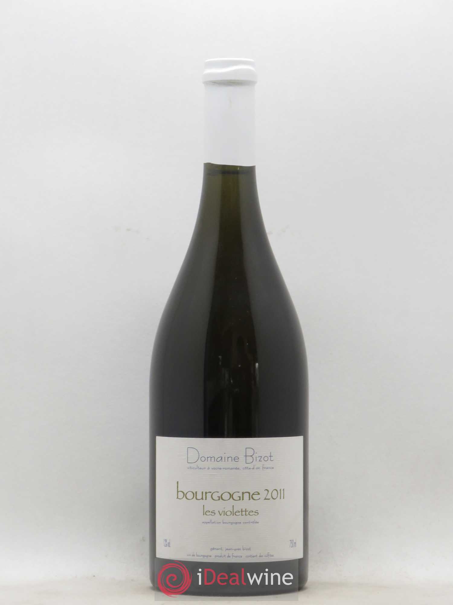 Bourgogne Les Violettes Bizot (Domaine) 2011 - Lot de 1 bouteille - 0