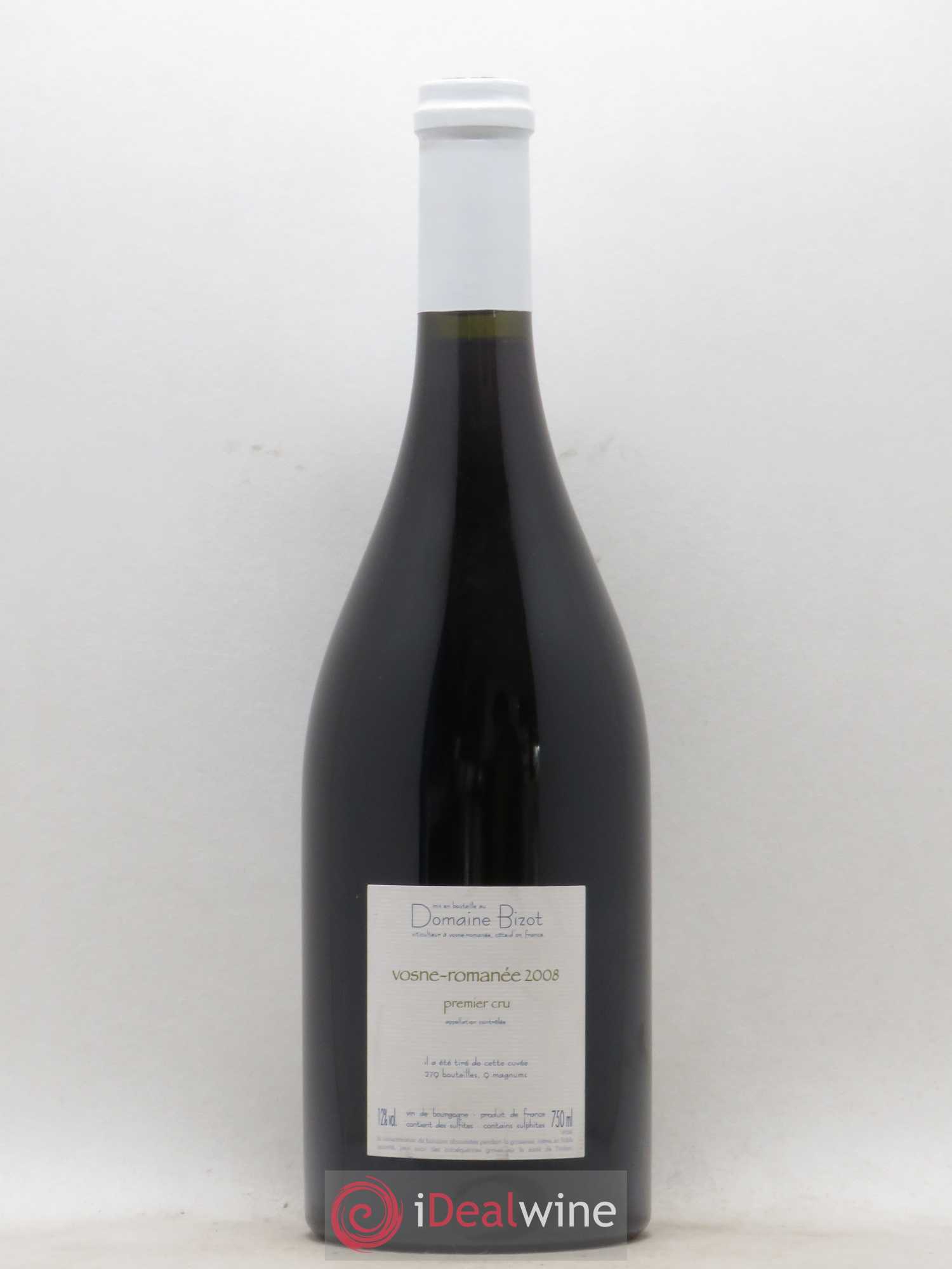 Vosne-Romanée 1er Cru Bizot (Domaine) 2008 - Lot de 1 bouteille - 1