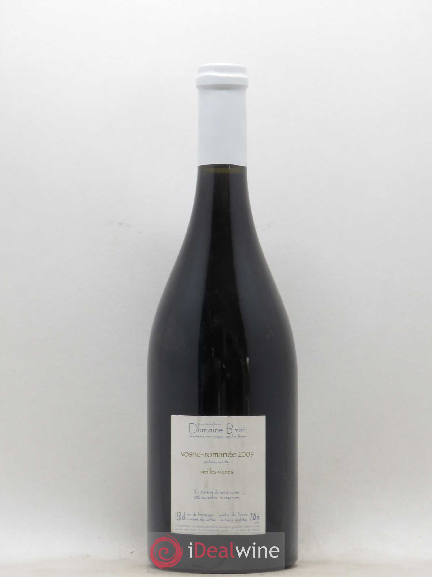 Vosne-Romanée Vieilles Vignes Bizot (Domaine) 2009 - Lot de 1 bouteille - 1