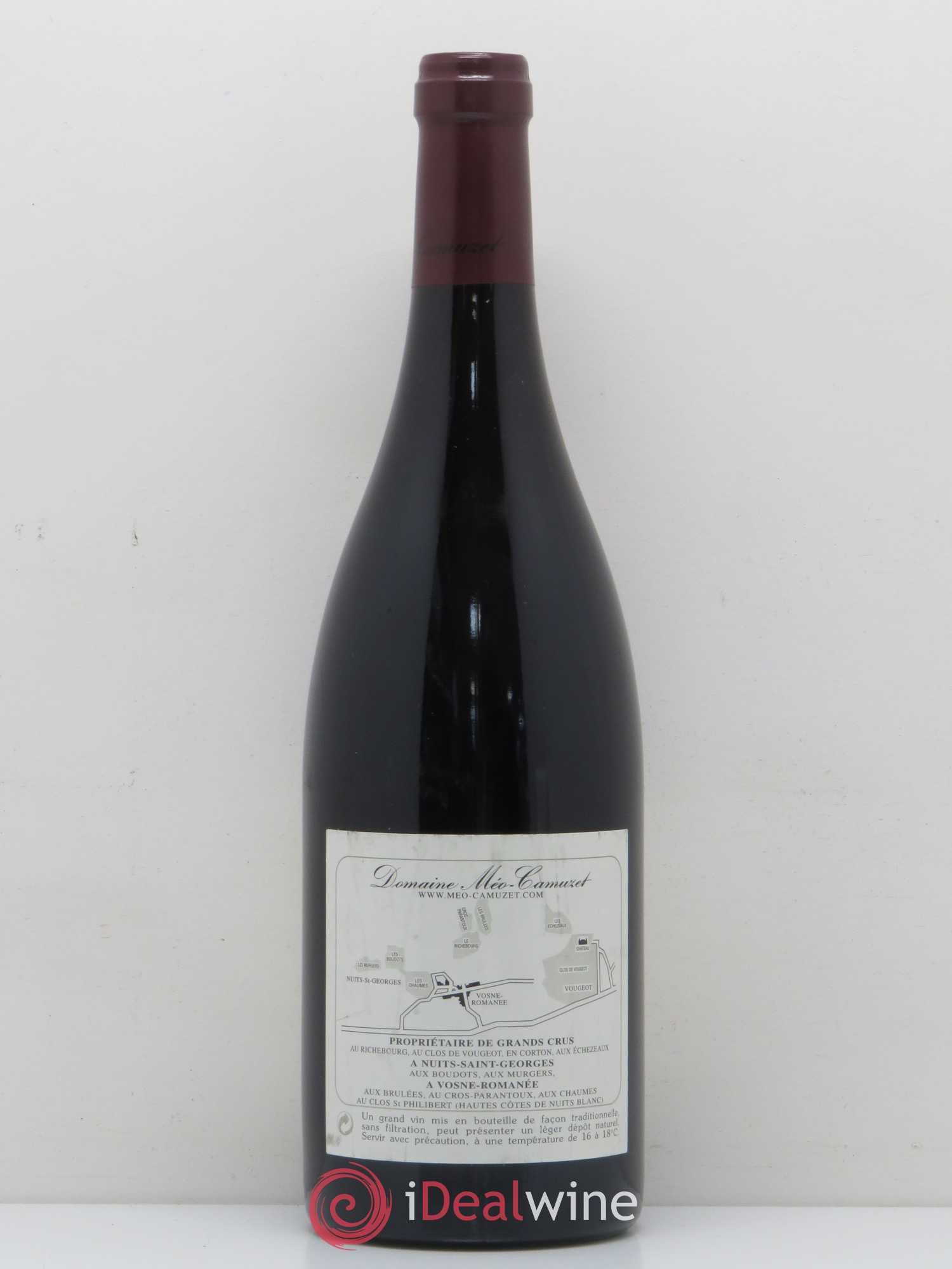 Nuits-Saint-Georges 1er Cru Aux Murgers Méo-Camuzet (Domaine) 2001 - Lot de 1 bouteille - 1