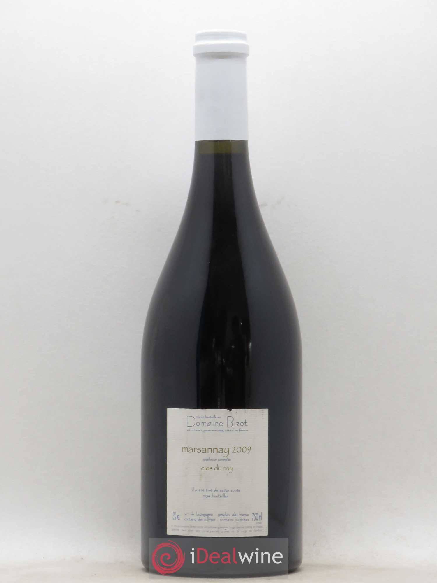 Marsannay Clos du Roy Bizot (Domaine) 2009 - Lot de 1 bouteille - 1