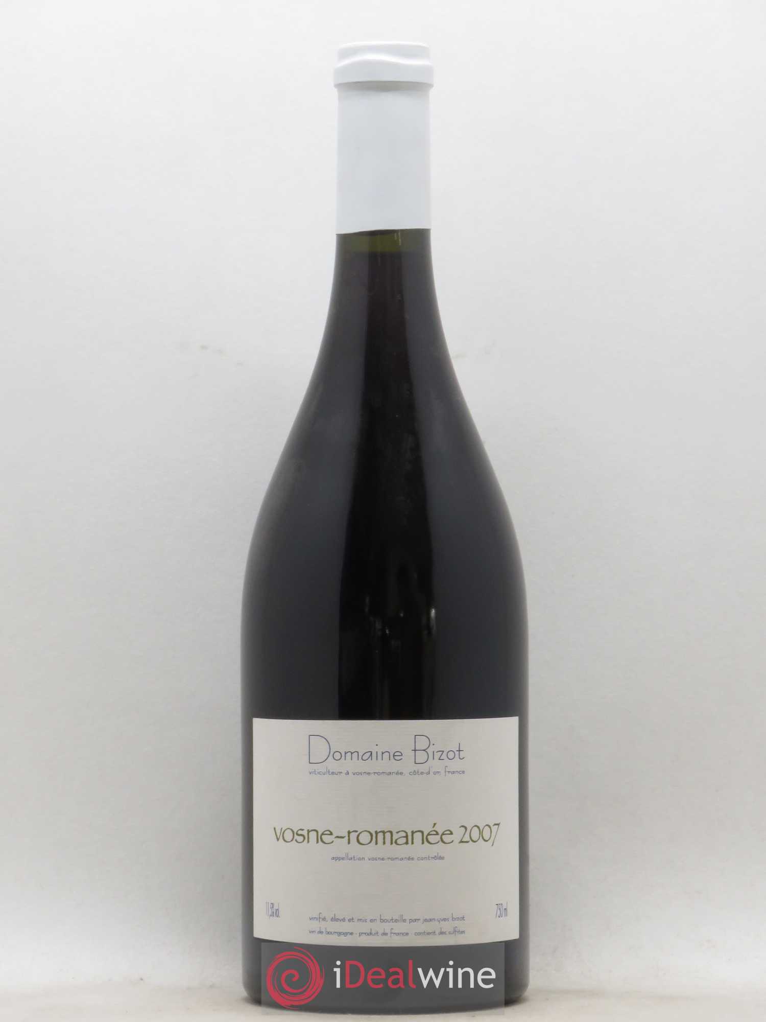 Vosne-Romanée Bizot (Domaine) 2007 - Lot de 1 bouteille - 0