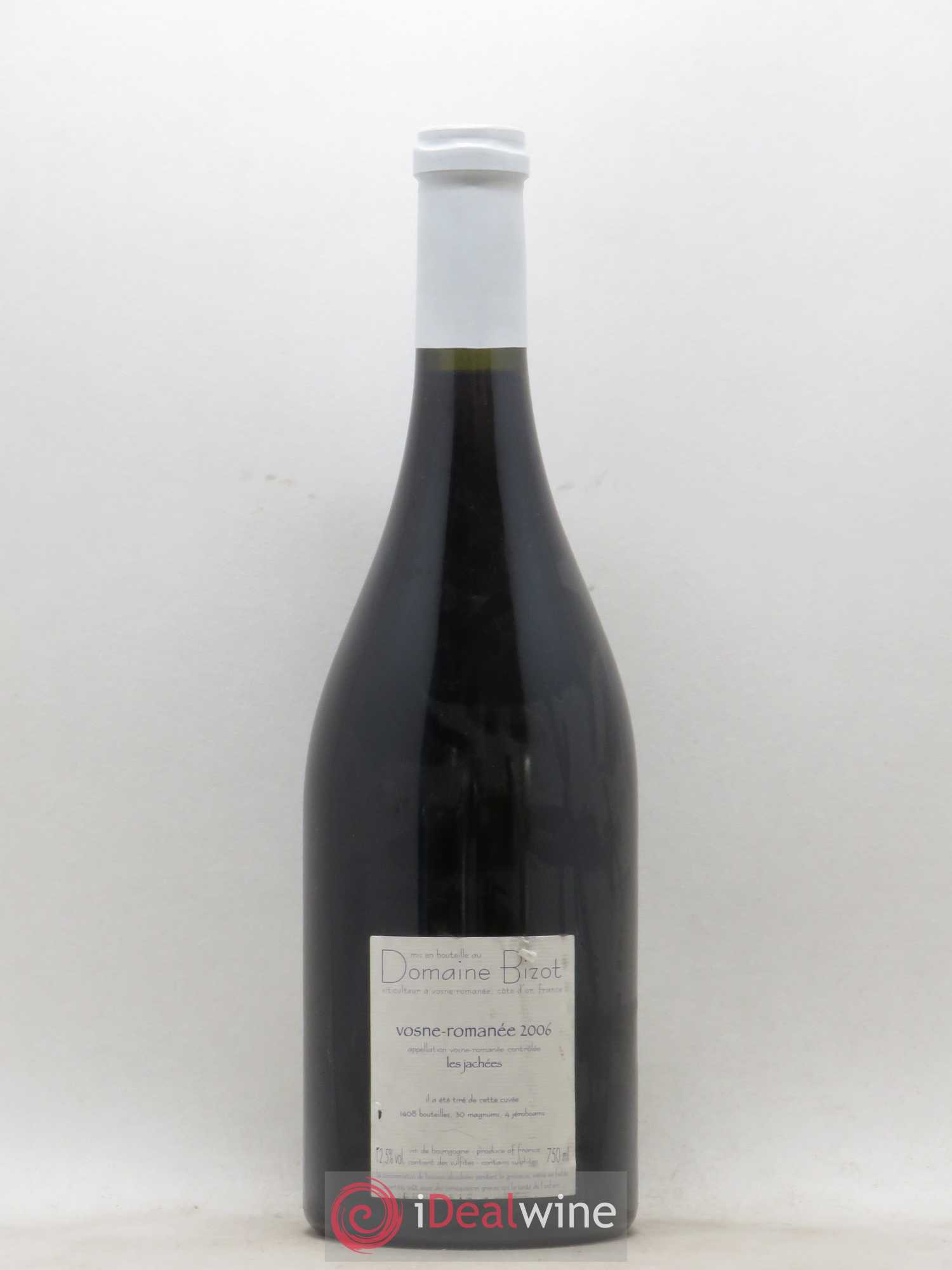 Vosne-Romanée Les Jachées Bizot (Domaine) 2006 - Lot de 1 bouteille - 1