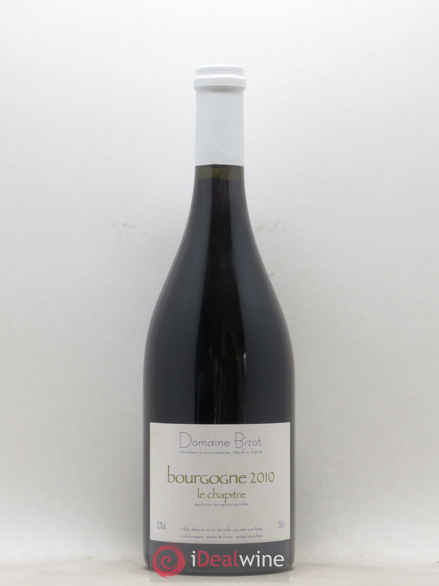 Bourgogne Le Chapitre Bizot (Domaine) 2010 - Lot de 1 bouteille - 0