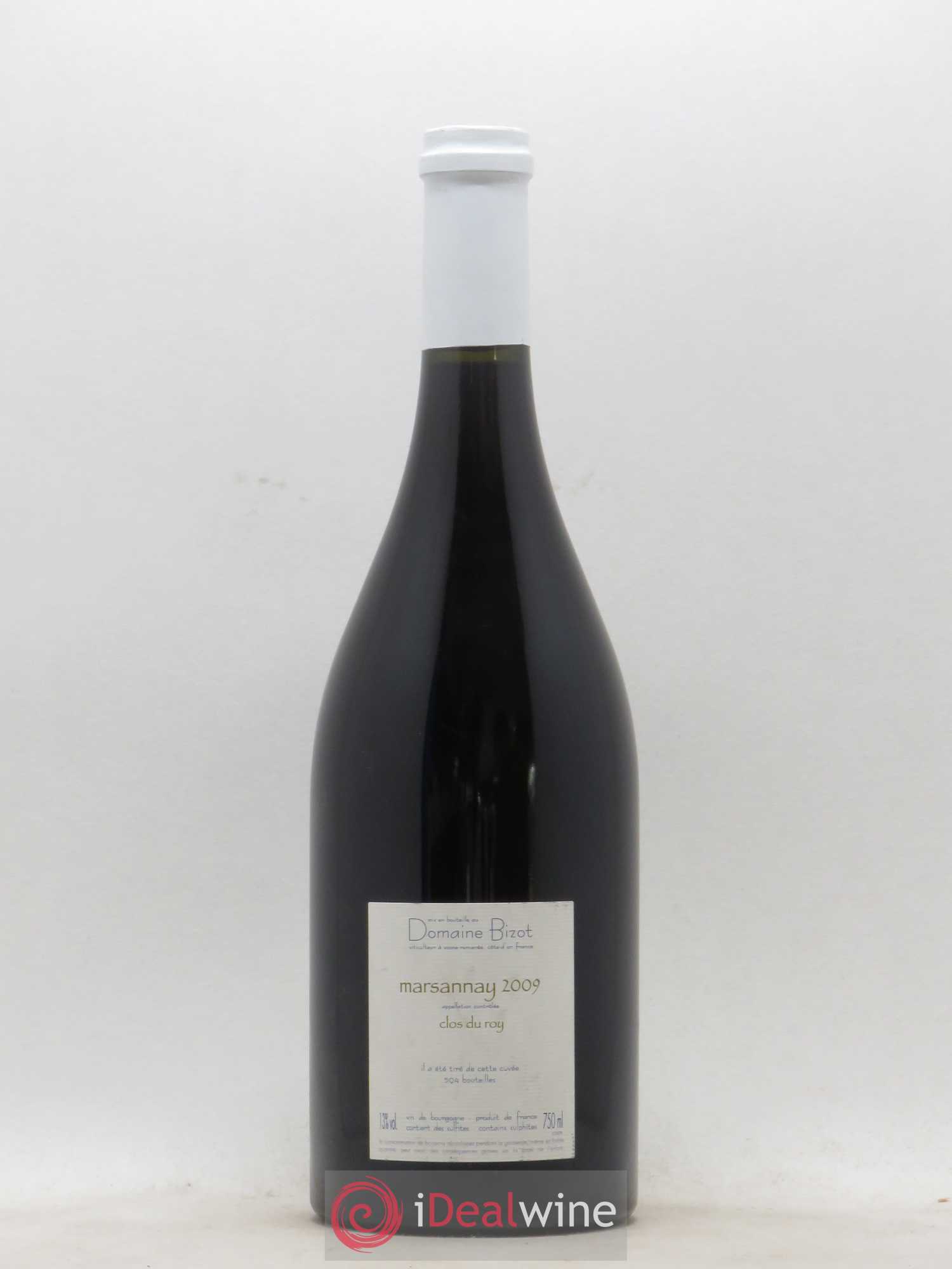 Marsannay Clos du Roy Bizot (Domaine) 2009 - Lot de 1 bouteille - 1