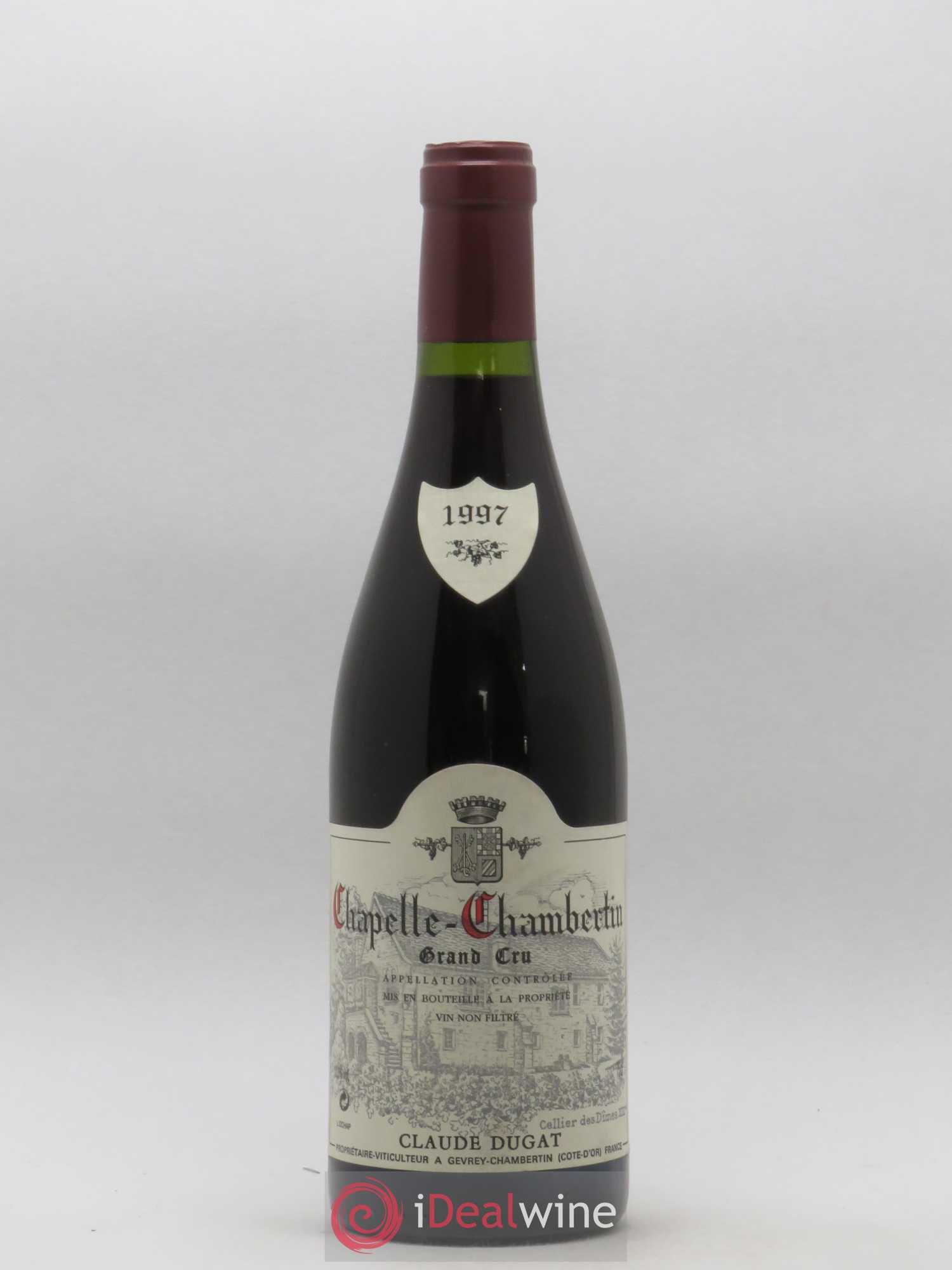 Chapelle-Chambertin Grand Cru Claude Dugat 1997 - Lot de 1 bouteille - 0