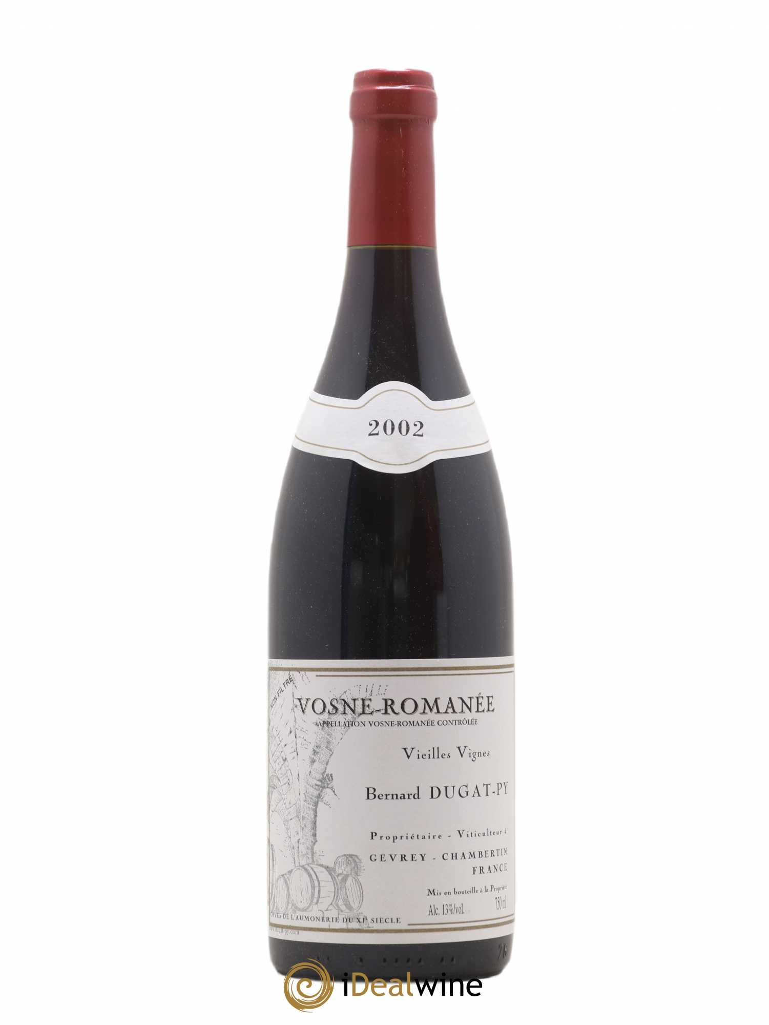Vosne-Romanée Vieilles Vignes Dugat-Py 2002 - Lot de 1 bouteille - 0