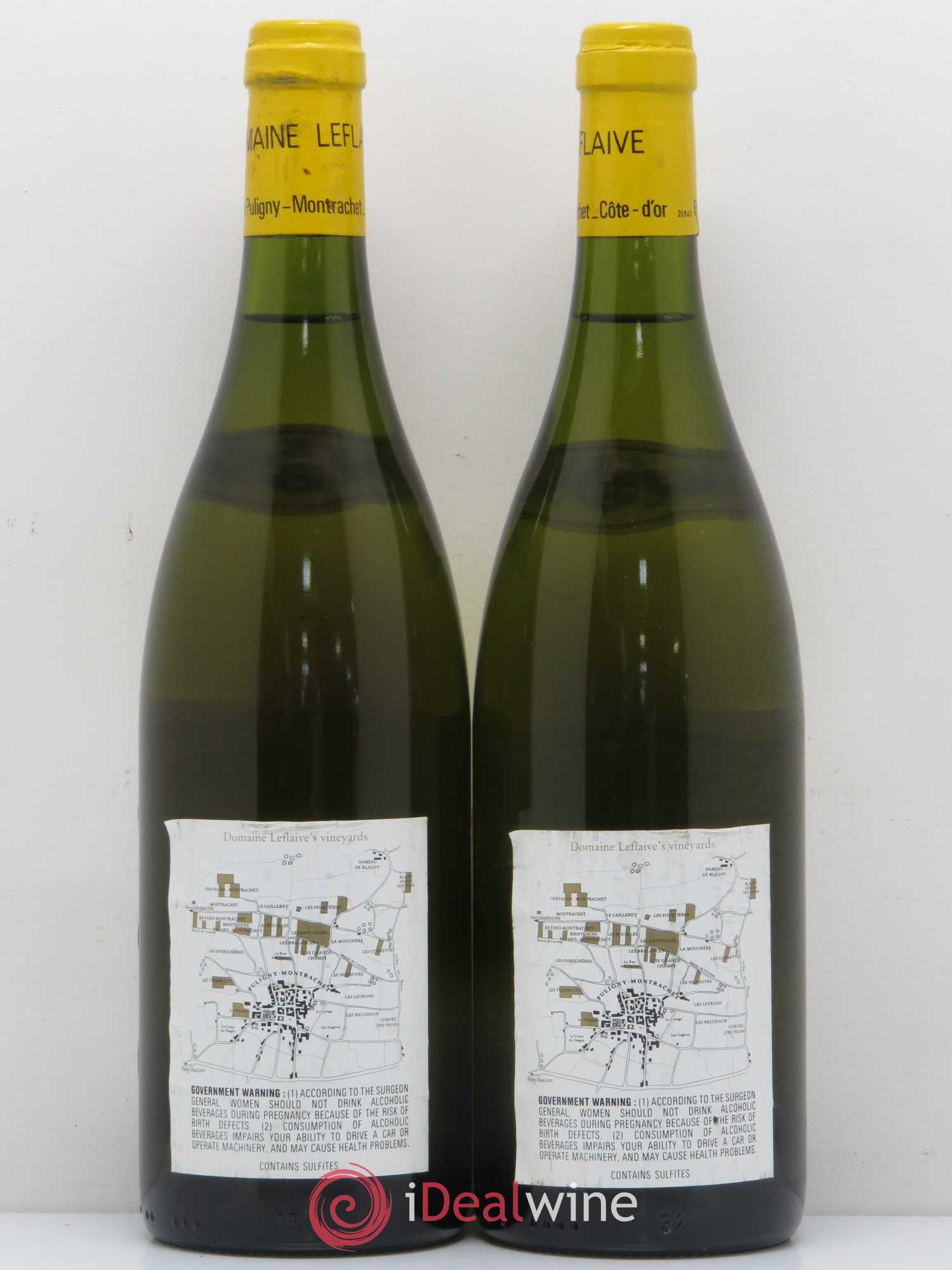 Puligny-Montrachet 1er Cru Clavoillon Leflaive (Domaine) 1996 - Lot de 2 bouteilles - 1