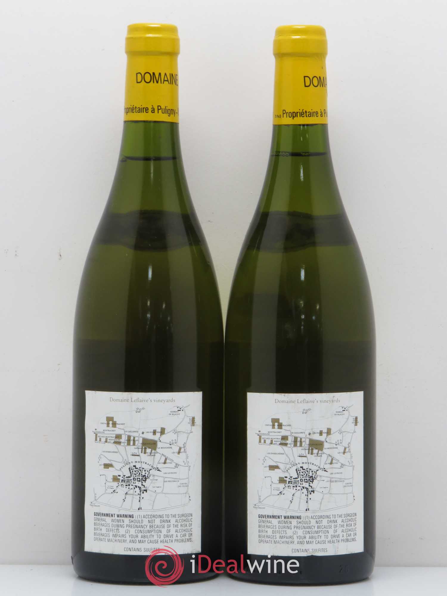 Puligny-Montrachet 1er Cru Les Pucelles Leflaive (Domaine) 1996 - Lot de 2 bouteilles - 1