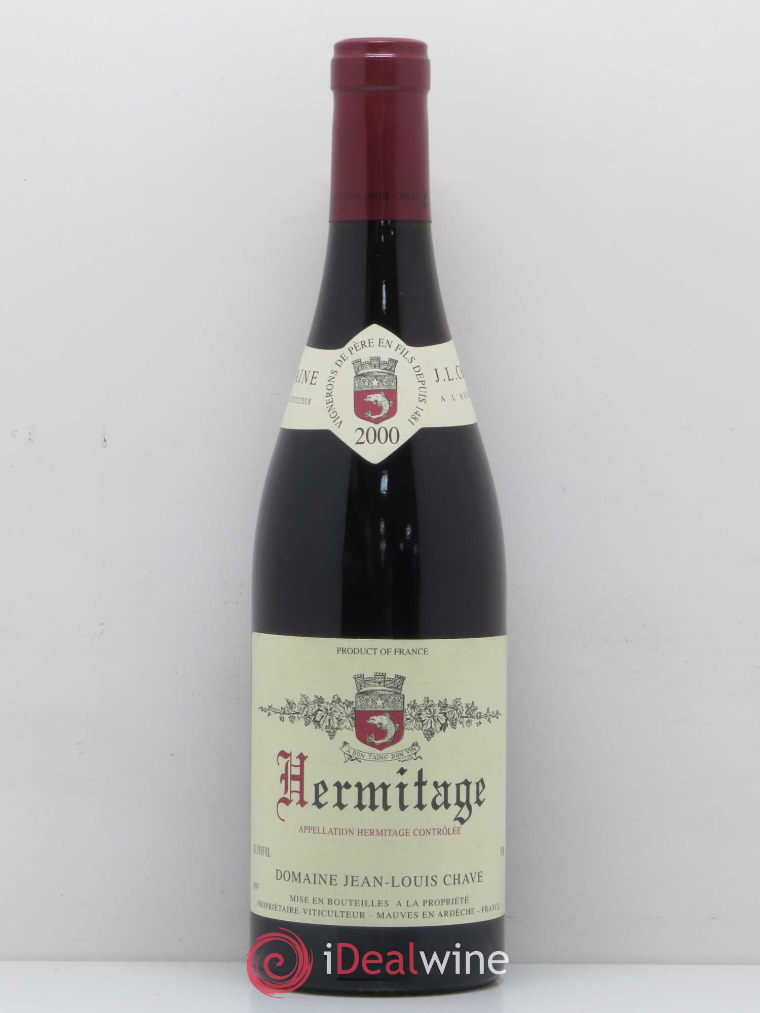 Hermitage Jean-Louis Chave 2000 - Lot de 1 bouteille - 0