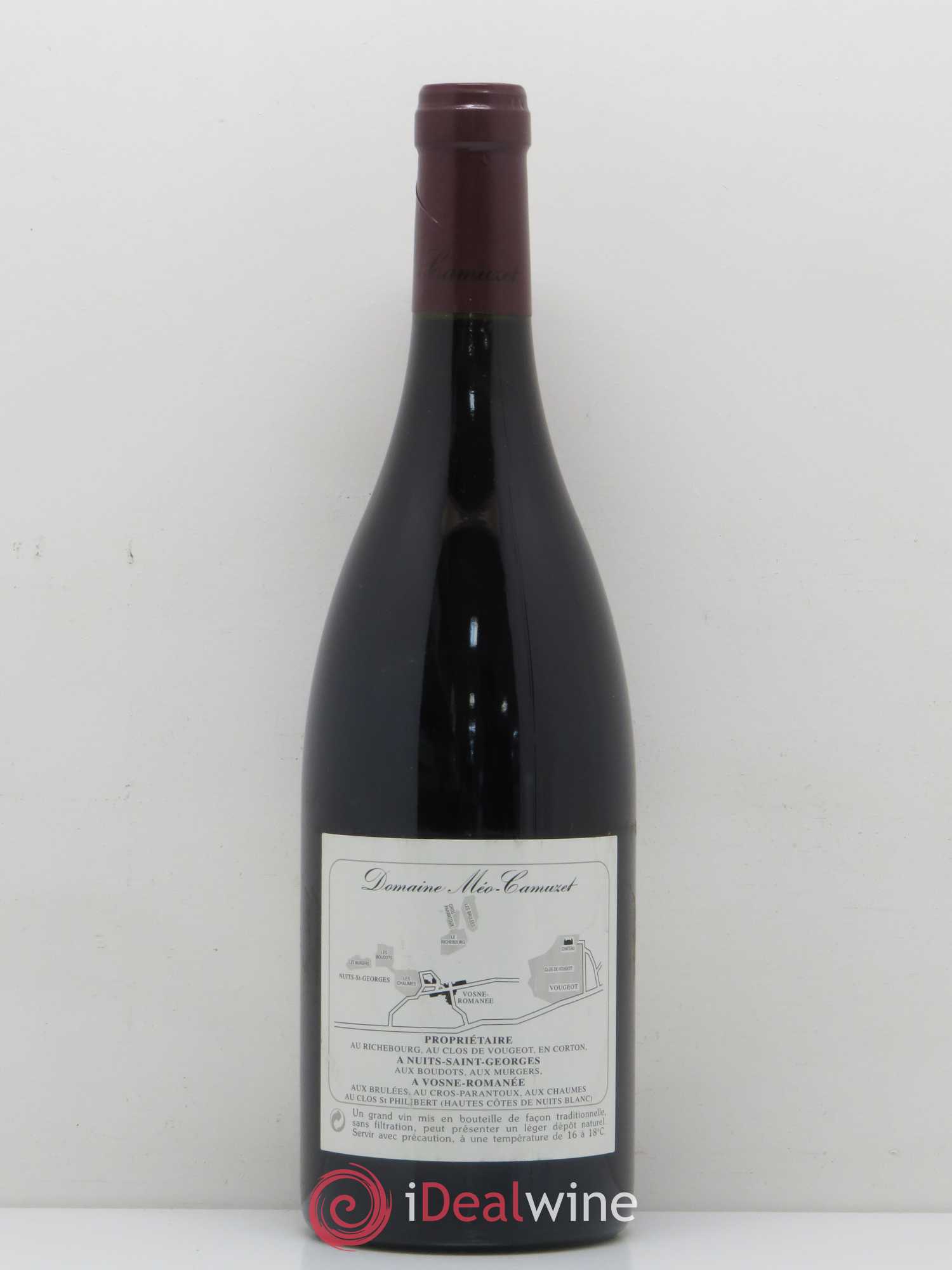 Vosne-Romanée 1er Cru Aux Brûlées Méo-Camuzet (Domaine) 1996 - Lot de 1 bouteille - 1