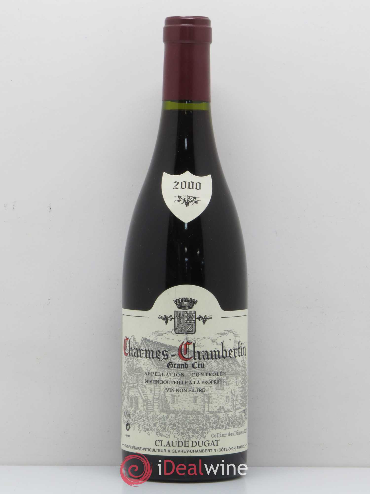 Charmes-Chambertin Grand Cru Claude Dugat 2000 - Lot de 1 bouteille - 0